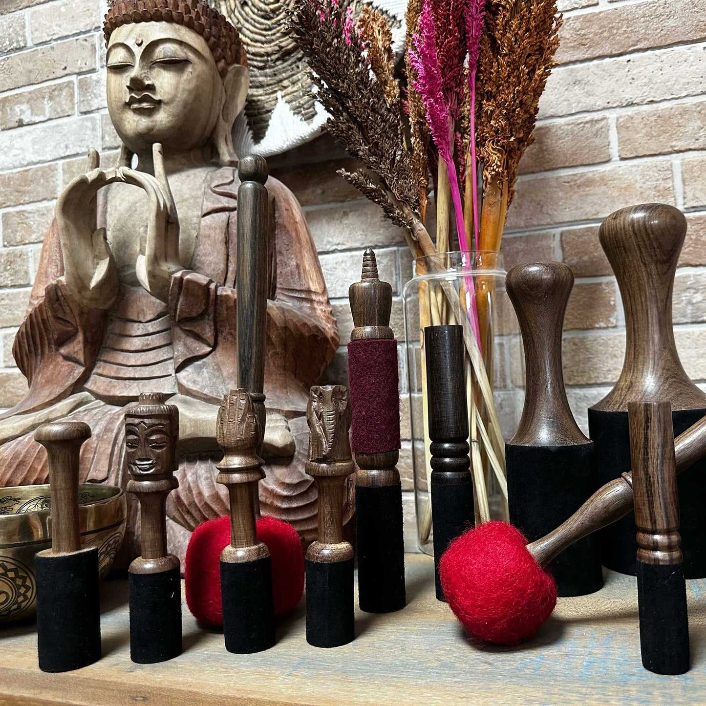 Grand gong en feutre - 23 cm