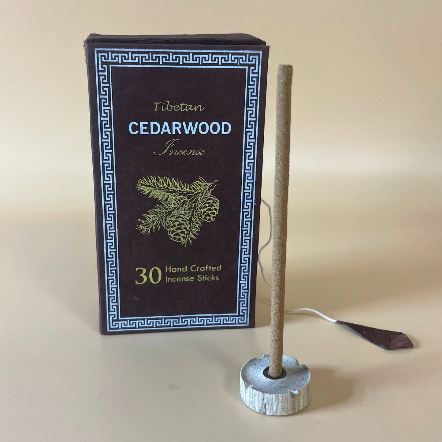 Coffret cadeau d'encens Sugandhit Dhoop de l'Himalaya - Bois de cèdre