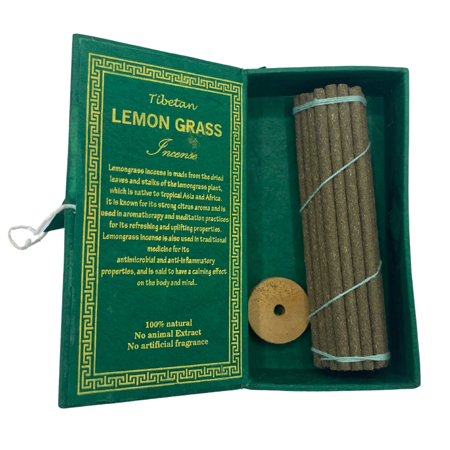 Coffret cadeau d'encens Sugandhit Dhoop de l'Himalaya - Citronnelle