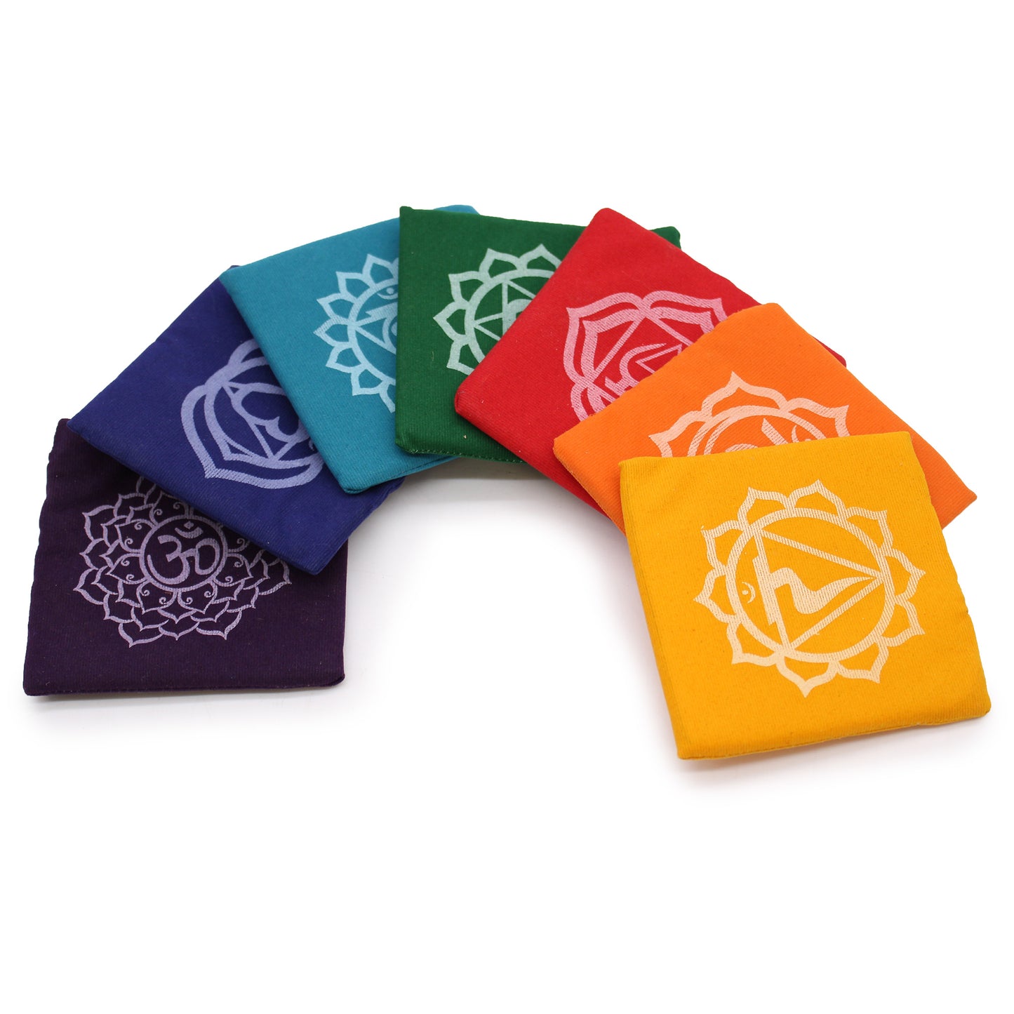 Tibetisches Klangschalen-Geschenkset mit Chakra-Pyramide