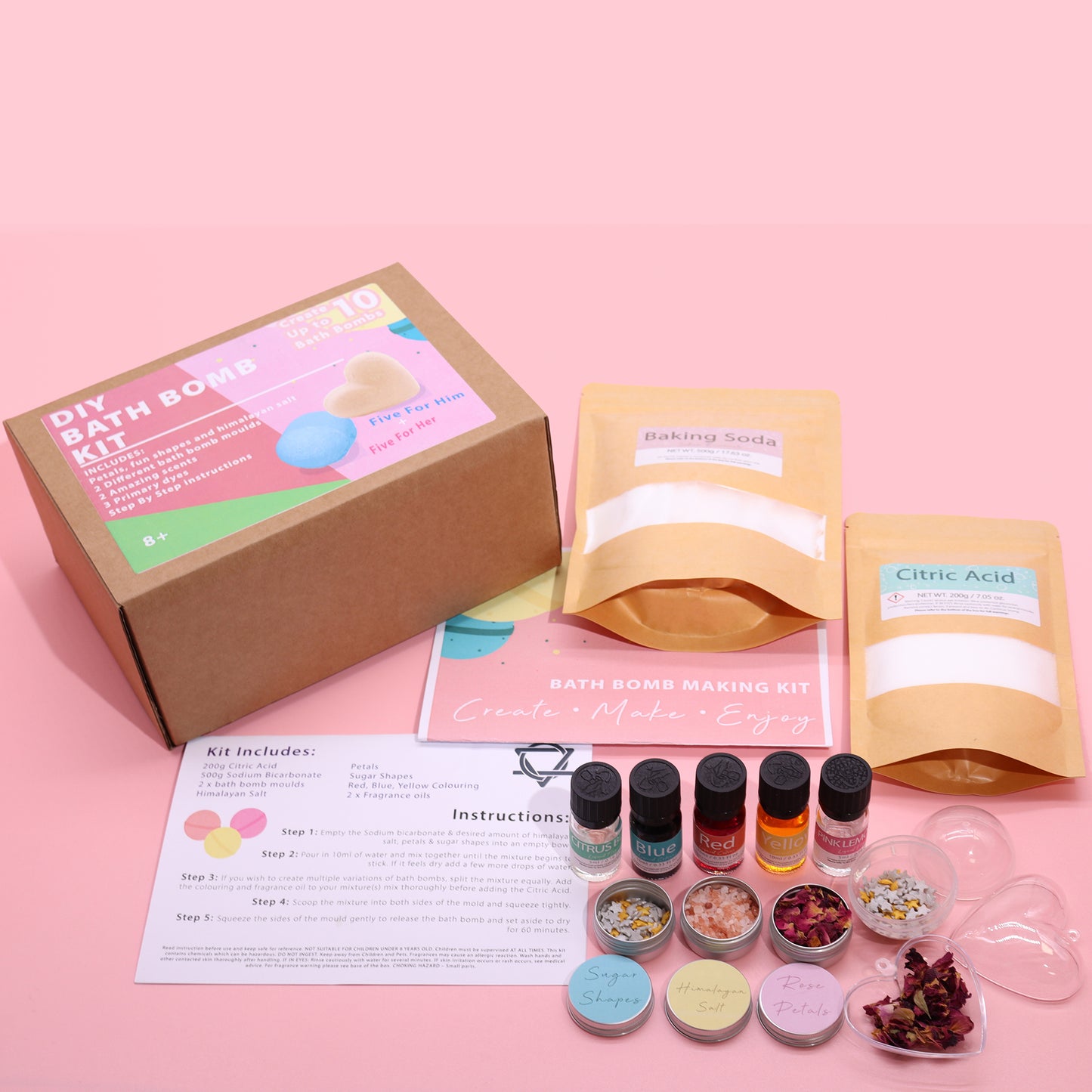 Kit de bombes de bain - Alliage et satin
