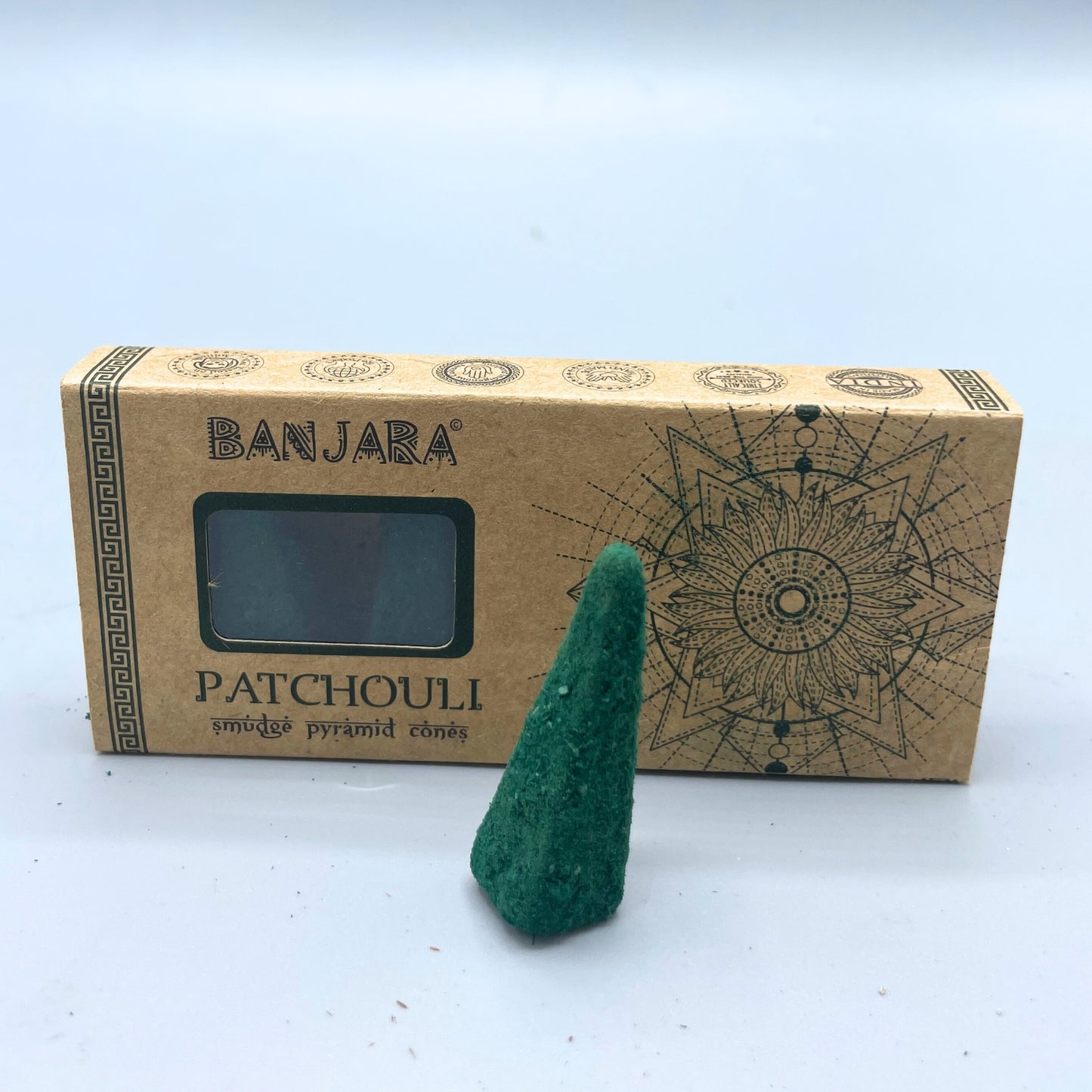 Cônes pyramidaux Banjara Smudge - Patchouli
