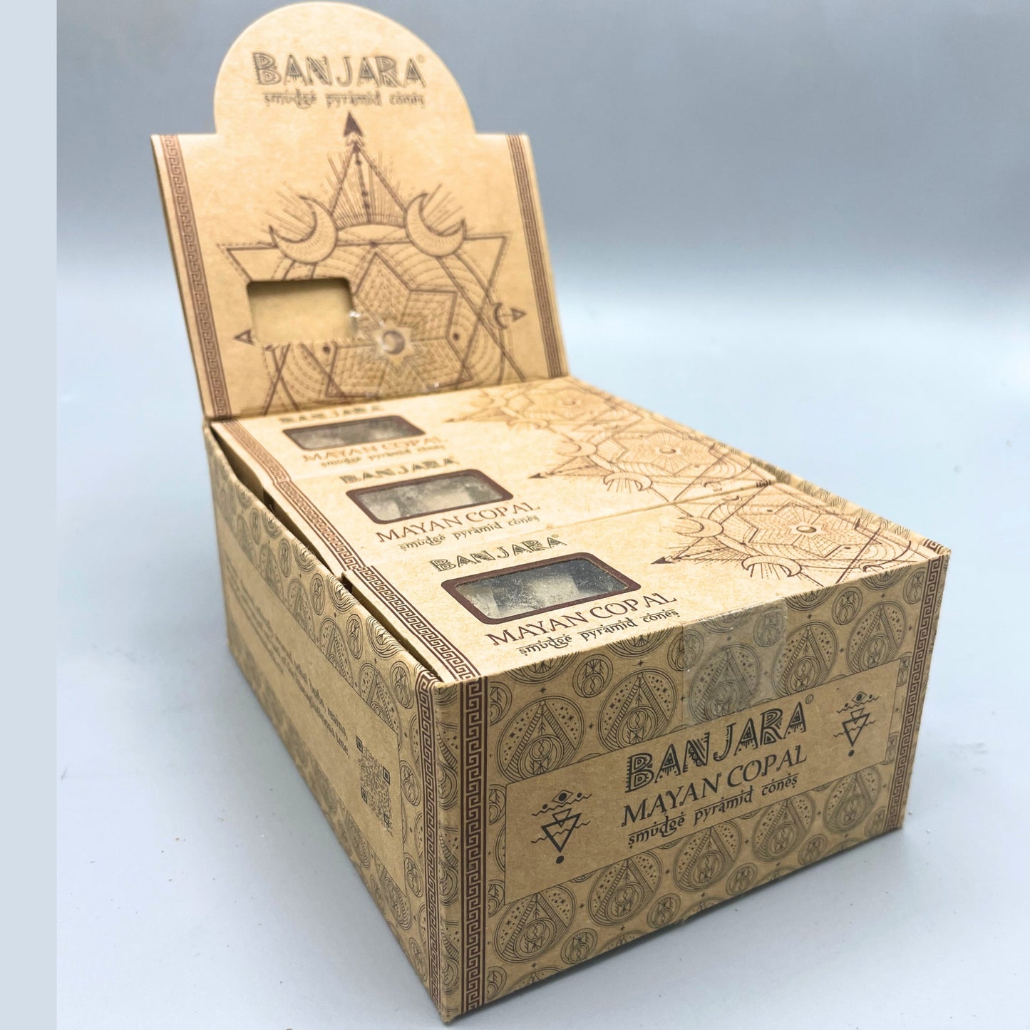 Cônes pyramidaux pour la purification Banjara – Copal maya