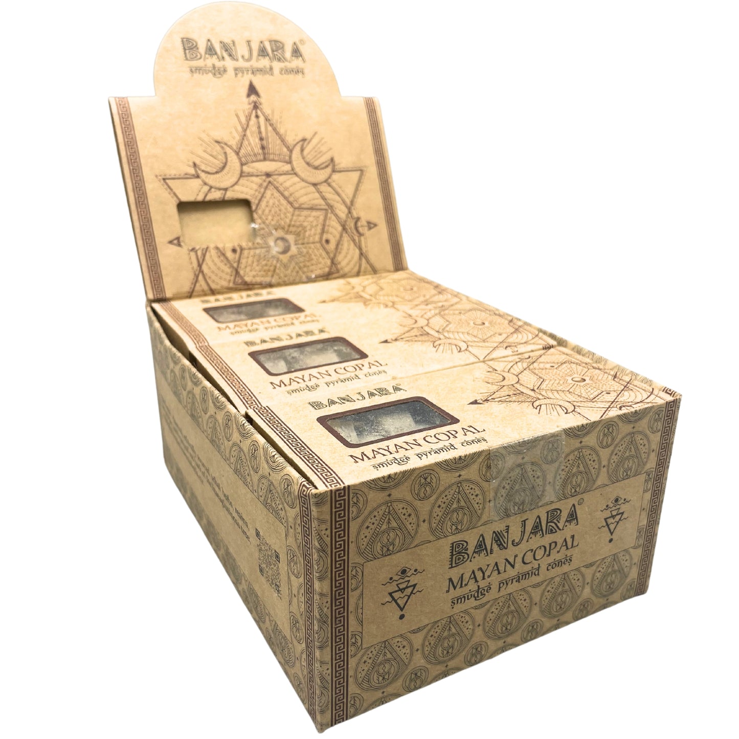 Cônes pyramidaux pour la purification Banjara – Copal maya