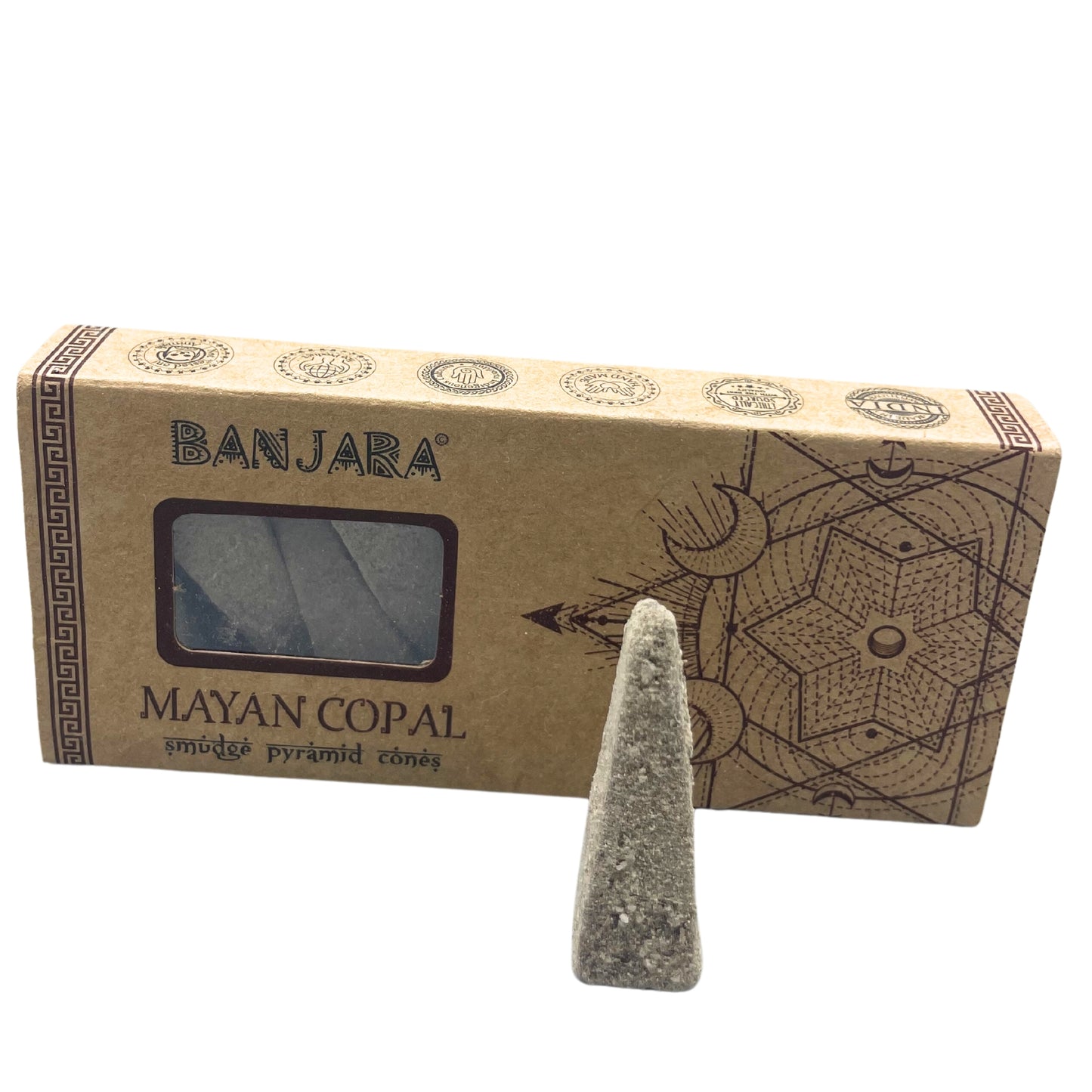 Cônes pyramidaux pour la purification Banjara – Copal maya