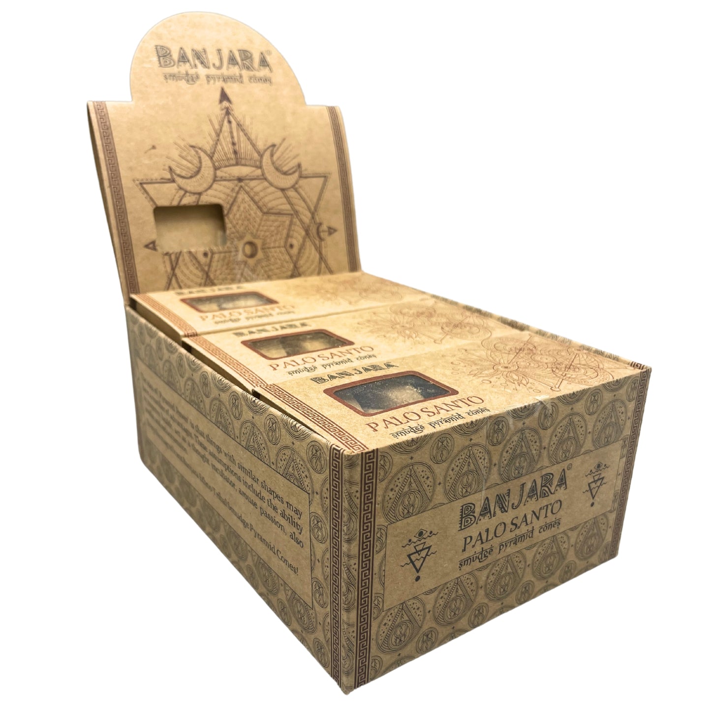 Cônes pyramidaux de fumigation Banjara - Palo Santo