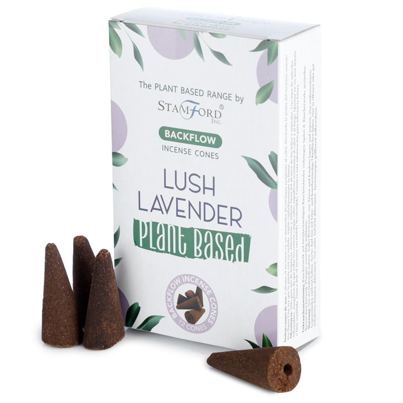 Cônes d'encens à reflux aux herbes - Lavande luxuriante