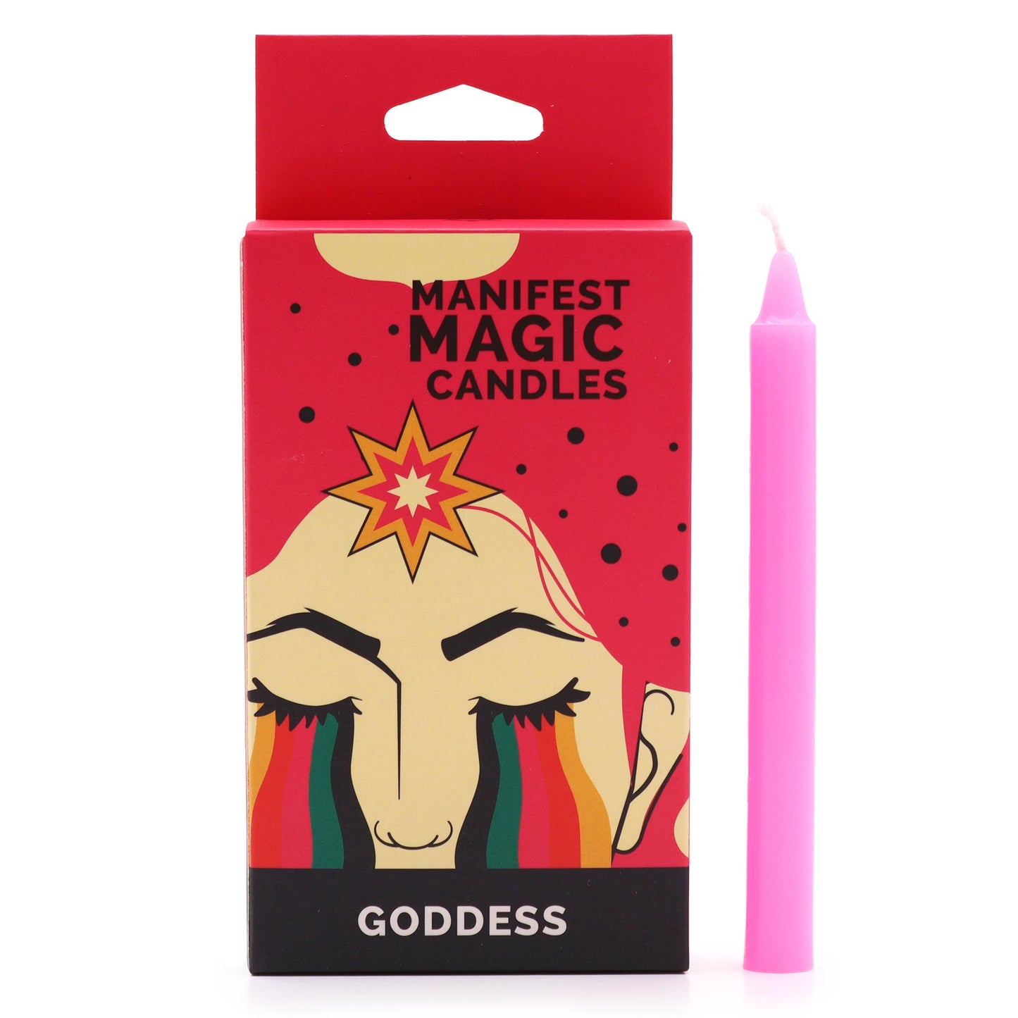 Bougies magiques Manifest (lot de 12) - Rose