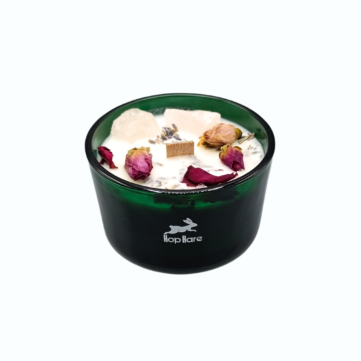 Hop Hare Crystal Magic Flower Kerze - Die Liebenden