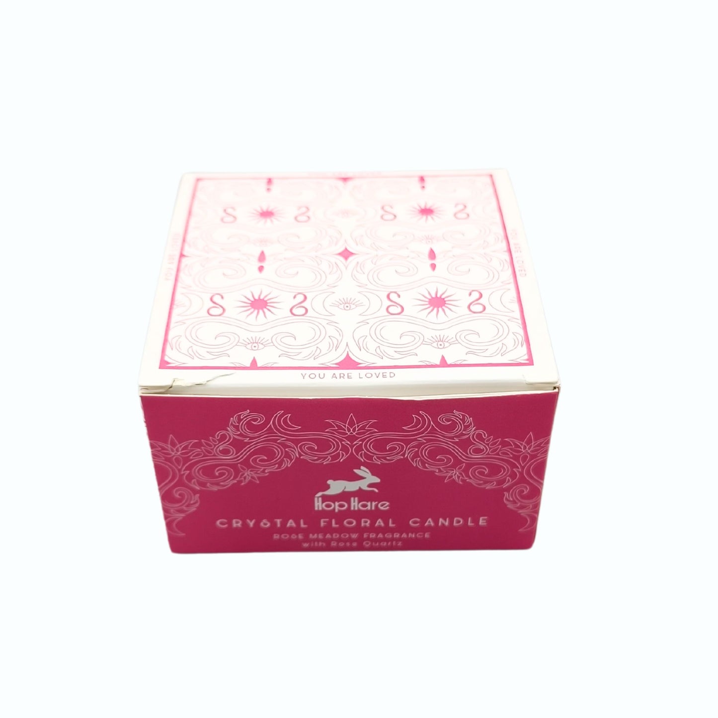 Hop Hare Crystal Magic Flower Kerze - Die Liebenden