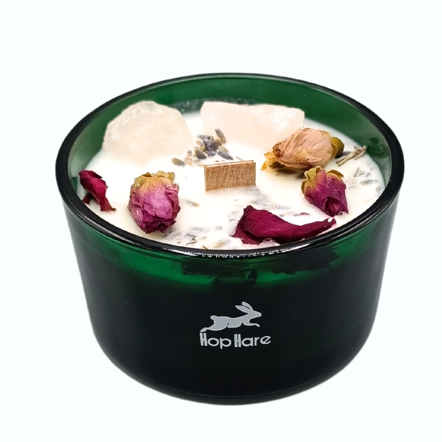 Hop Hare Crystal Magic Flower Kerze - Die Liebenden