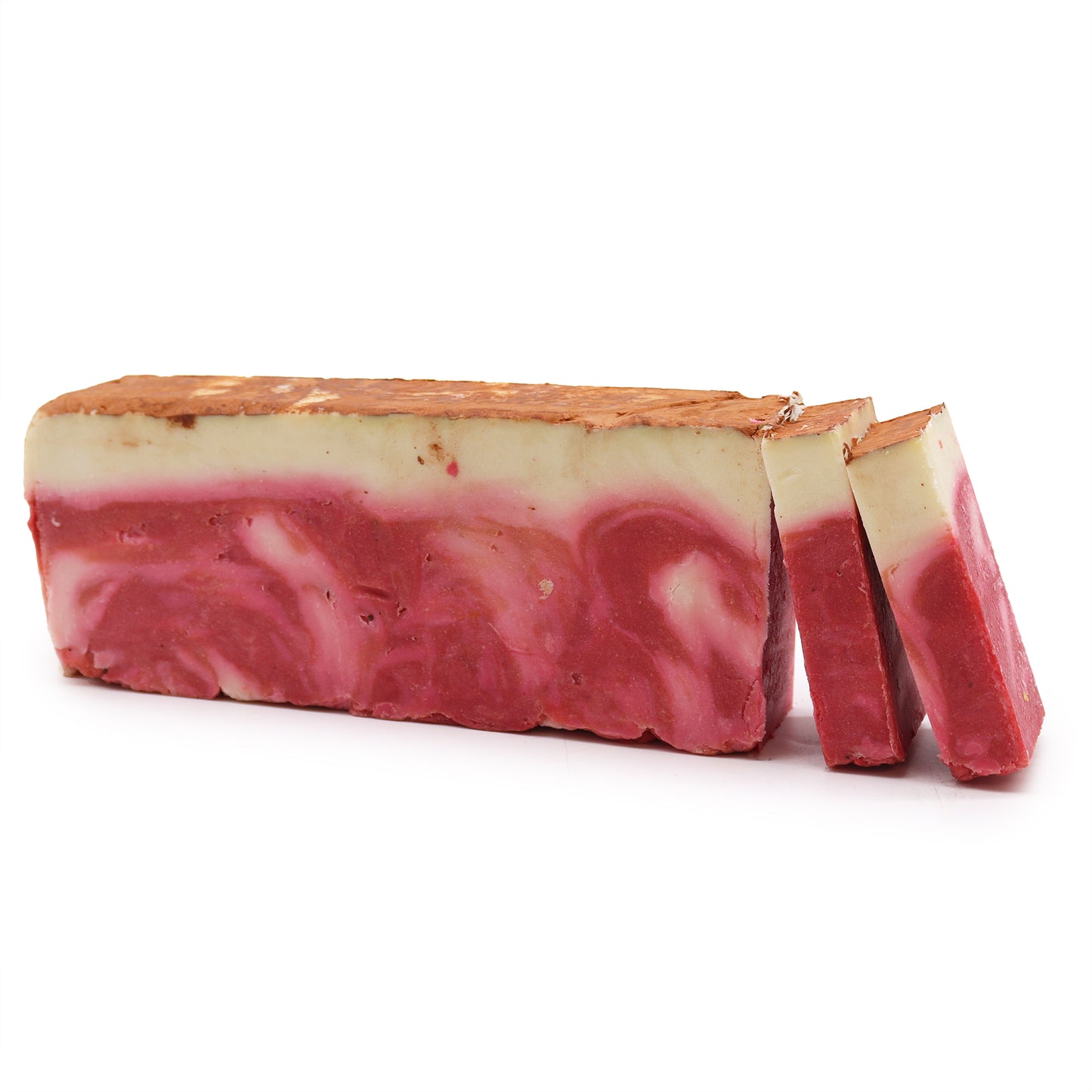 Barre de savon à l'argile rouge