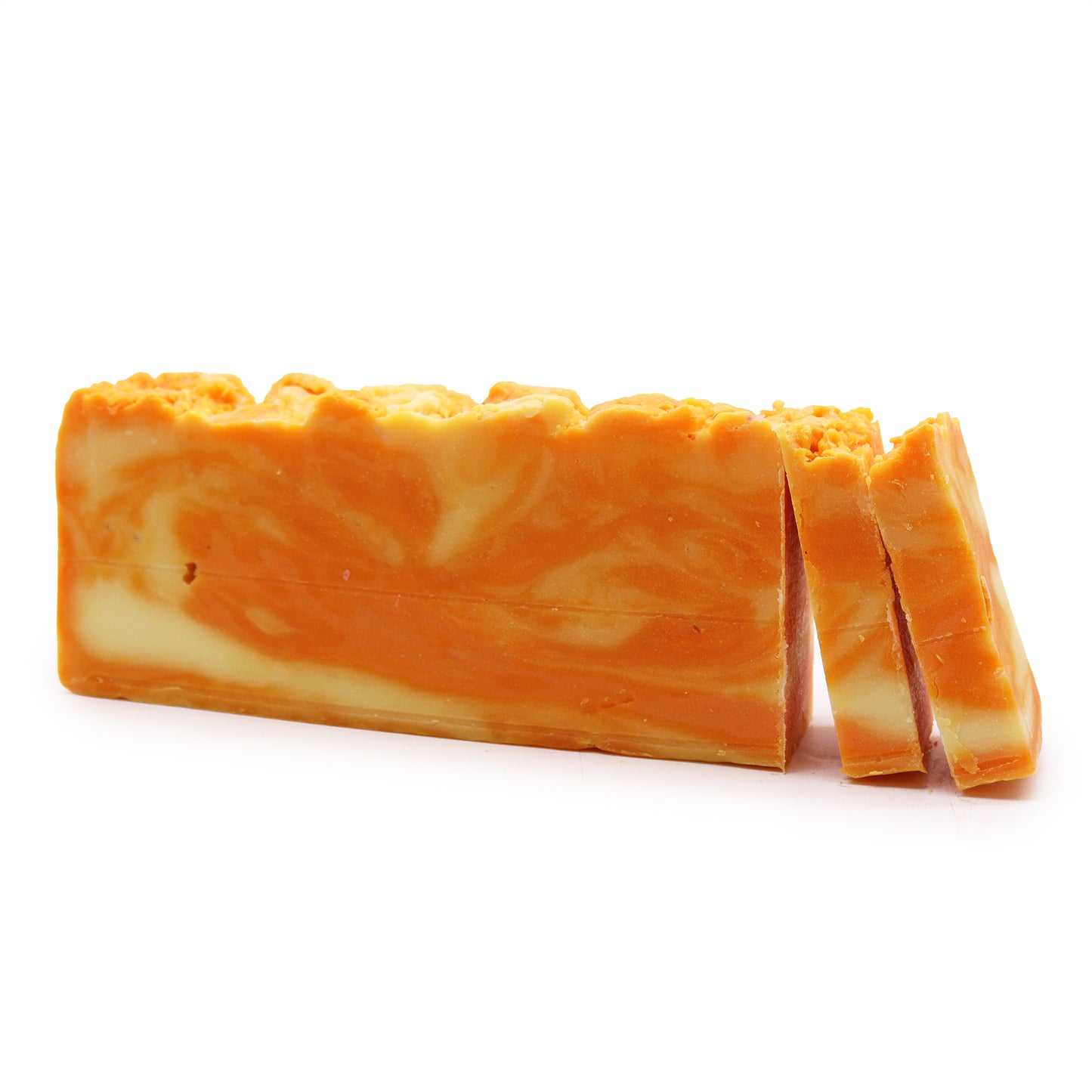 Barre de savon à l'orange