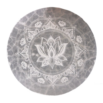 Assiette de charge moyenne 10 cm - Lotus Mandala