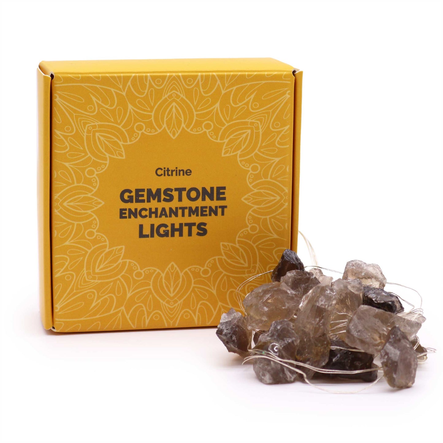 Lumières d'enchantement de pierres précieuses - Citrine fumée