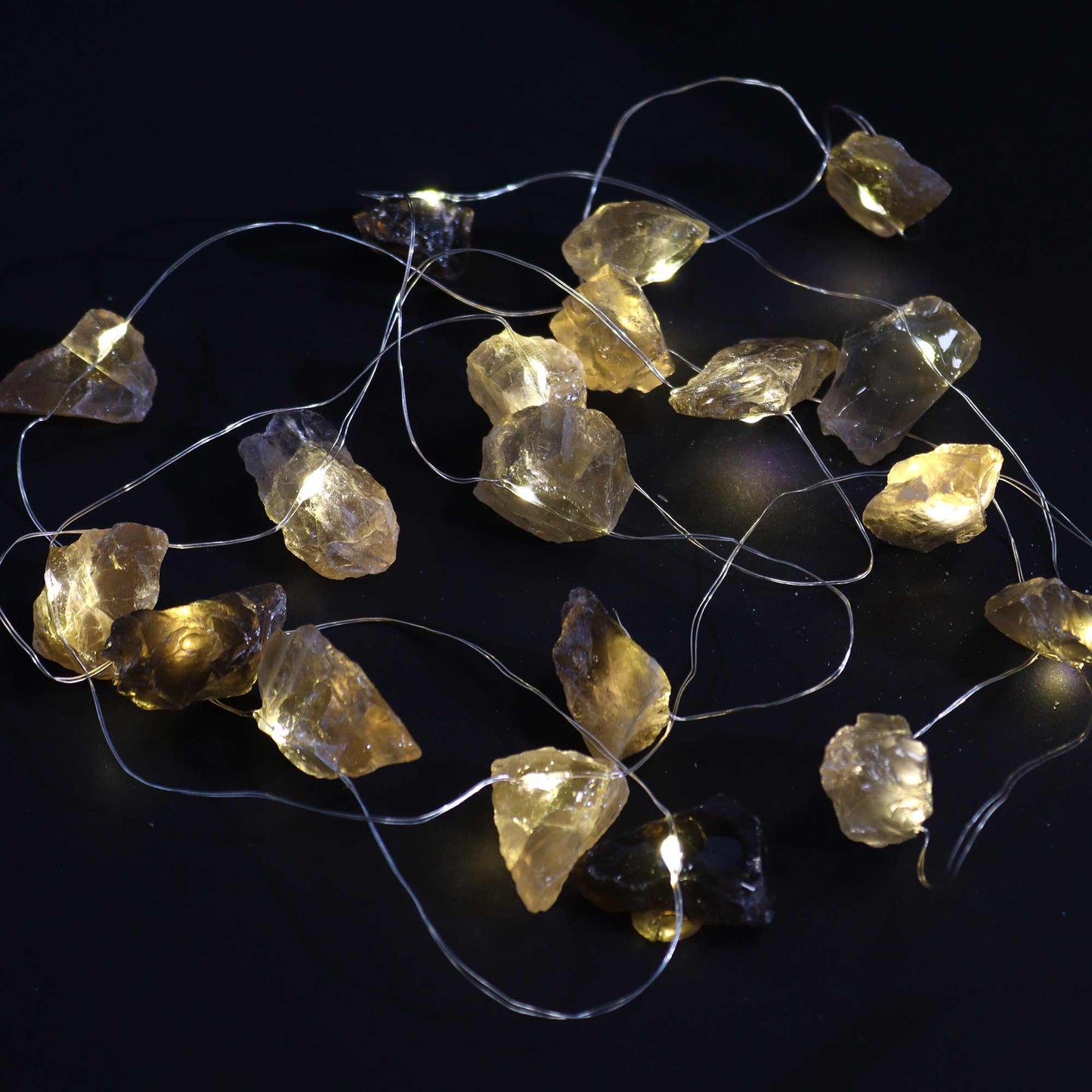 Lumières d'enchantement de pierres précieuses - Citrine fumée