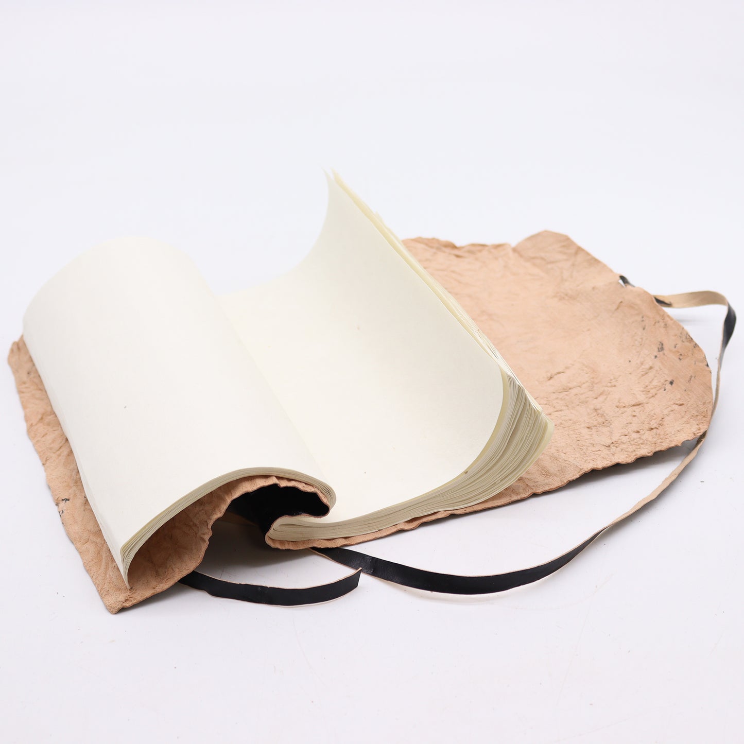 Carnet de voyage en cuir - Noir