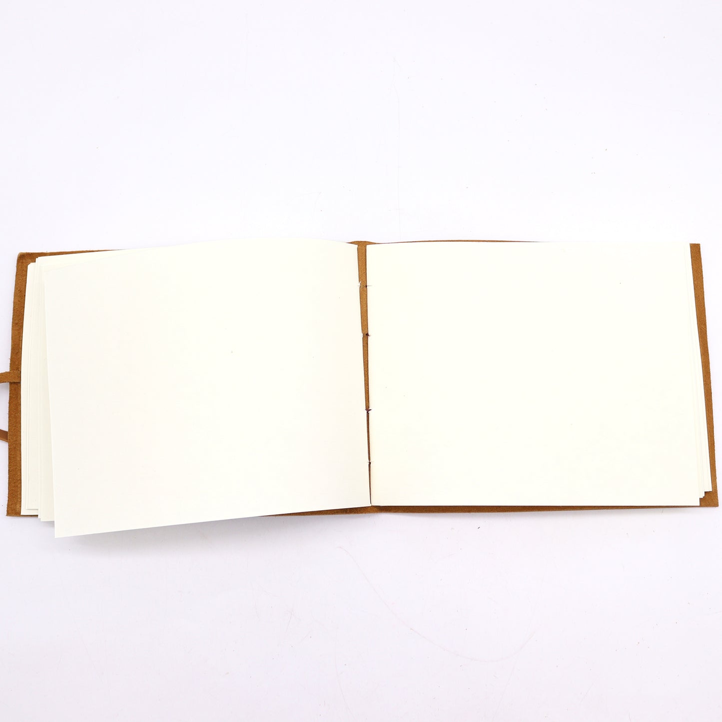 Carnet de voyage en cuir