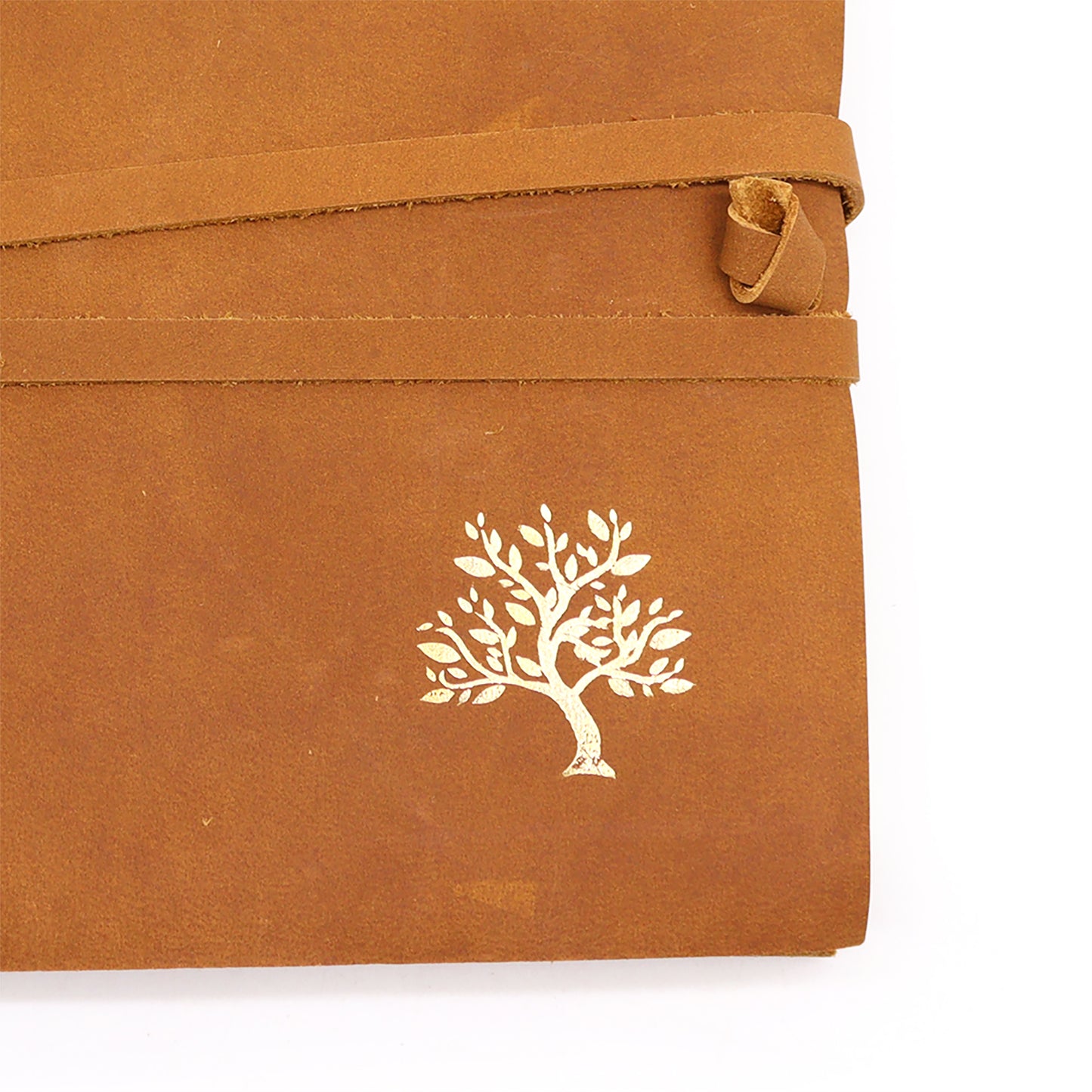 Carnet de voyage en cuir