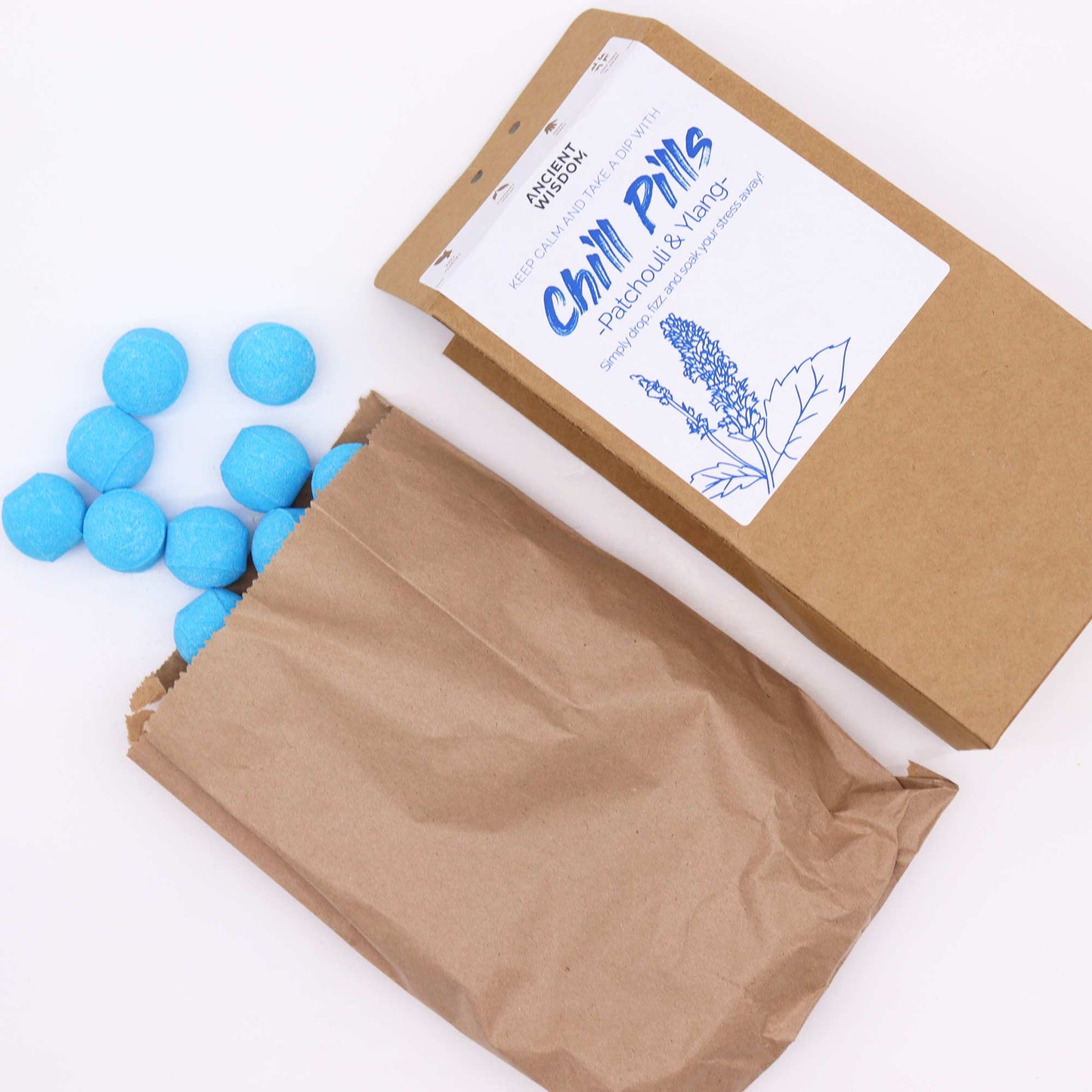 Coffret cadeau Chill Pills 350 g - Ylang et Patchouli