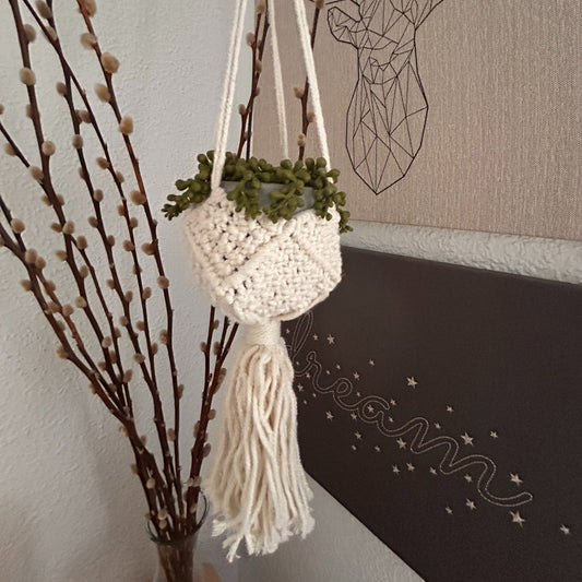 Dekorativer Pflanzkübel - Natur