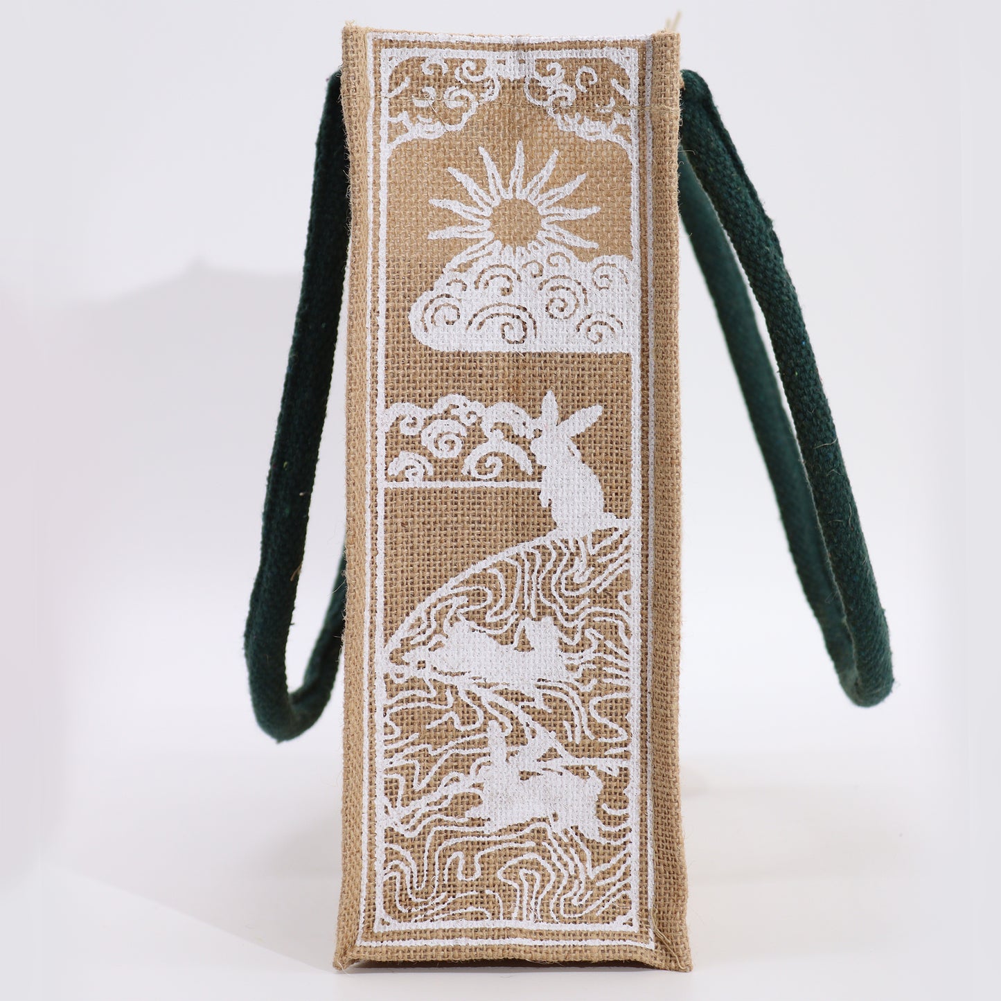 Grand sac en jute Hop Hare - Je suis magique