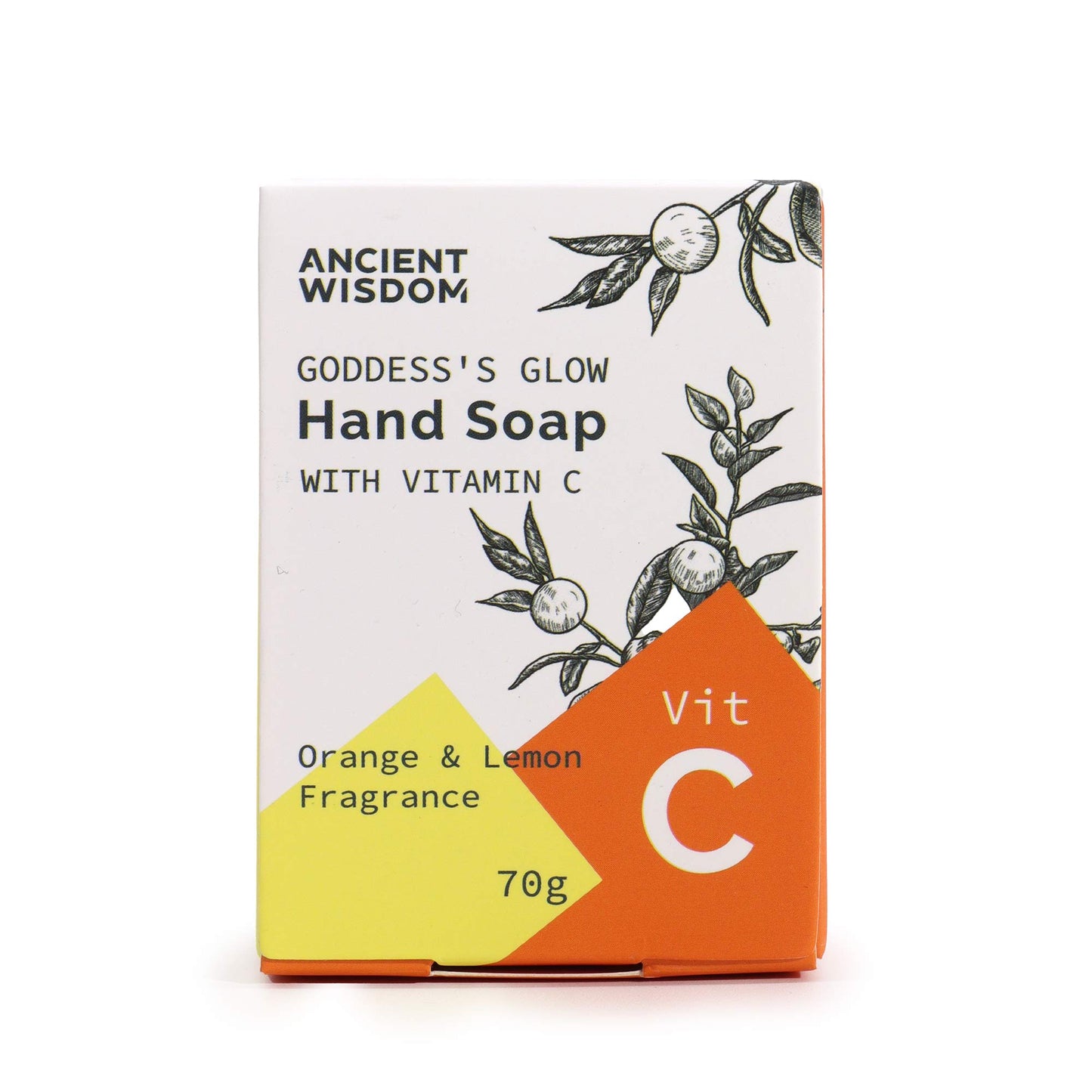 Savon pour les mains à la vitamine C et aux huiles essentielles