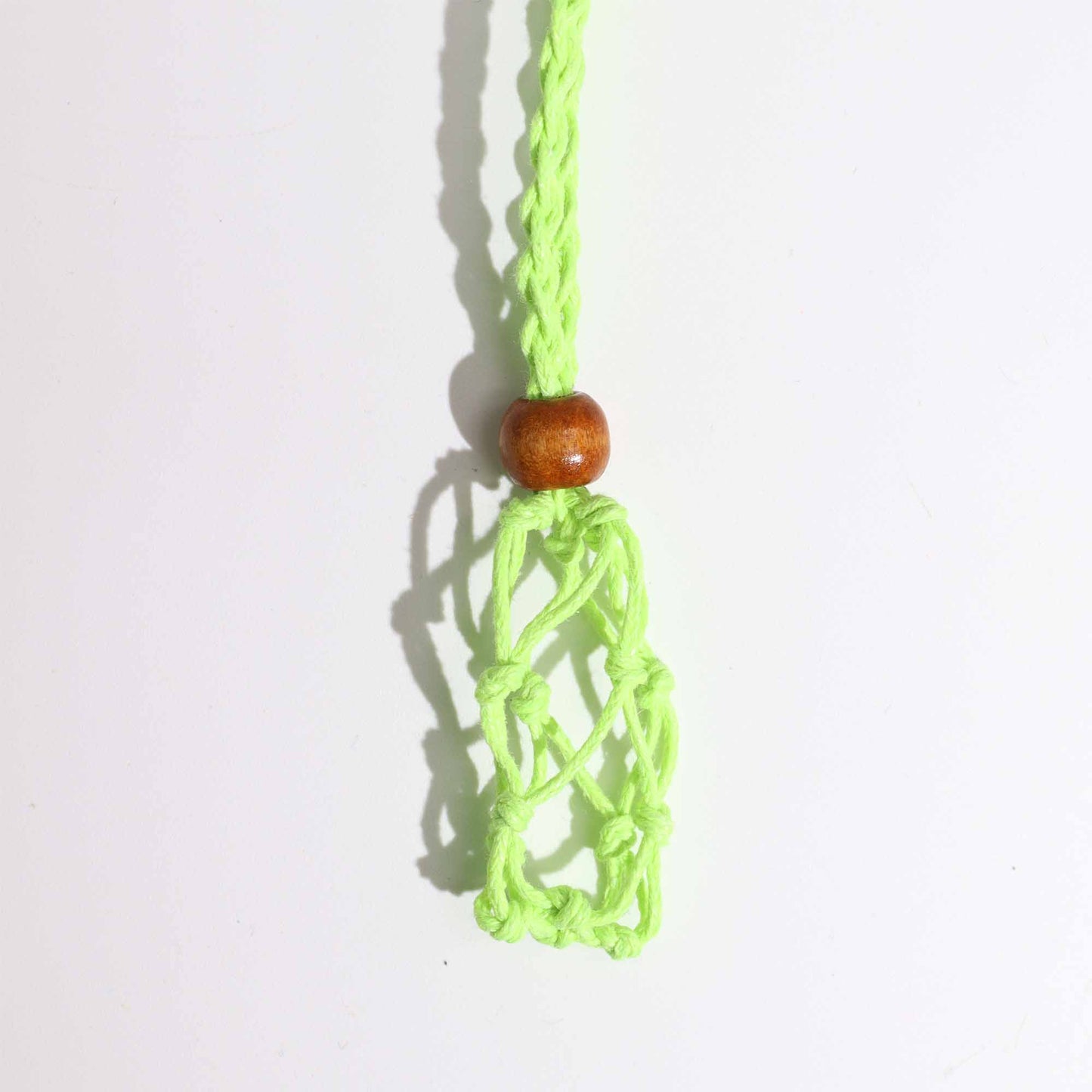 Collier en pierres précieuses 45 cm - Vert
