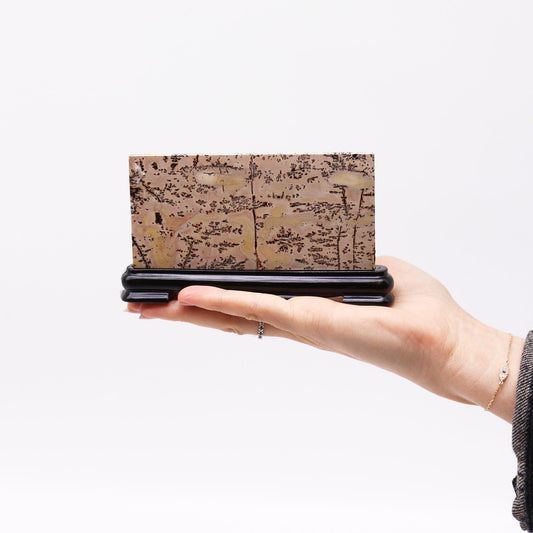 Pierres d'image Guohua - Paysage - 140x80 mm (environ 100 g)