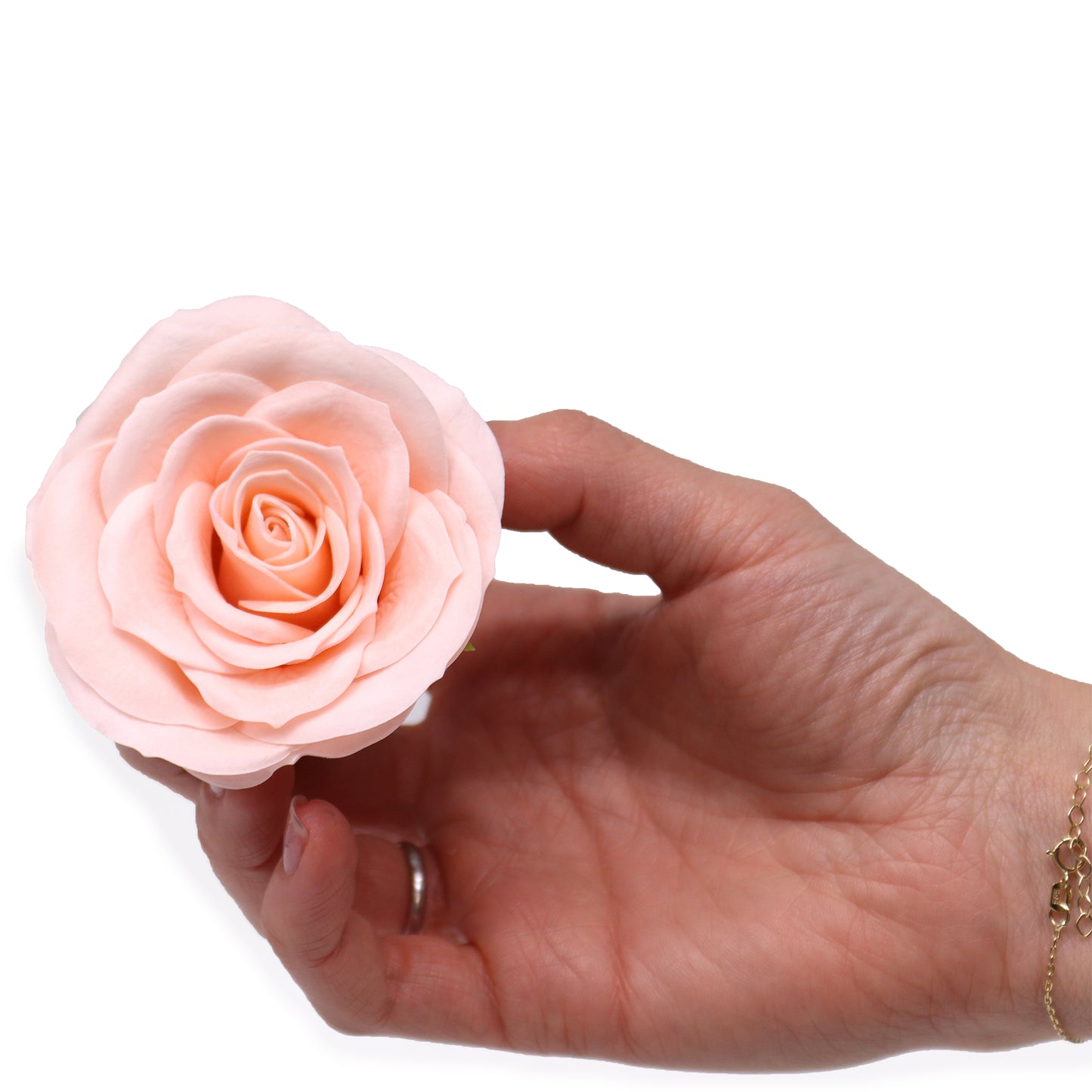 Handgemachte Seifenblume - Vintage Rose - Rosa