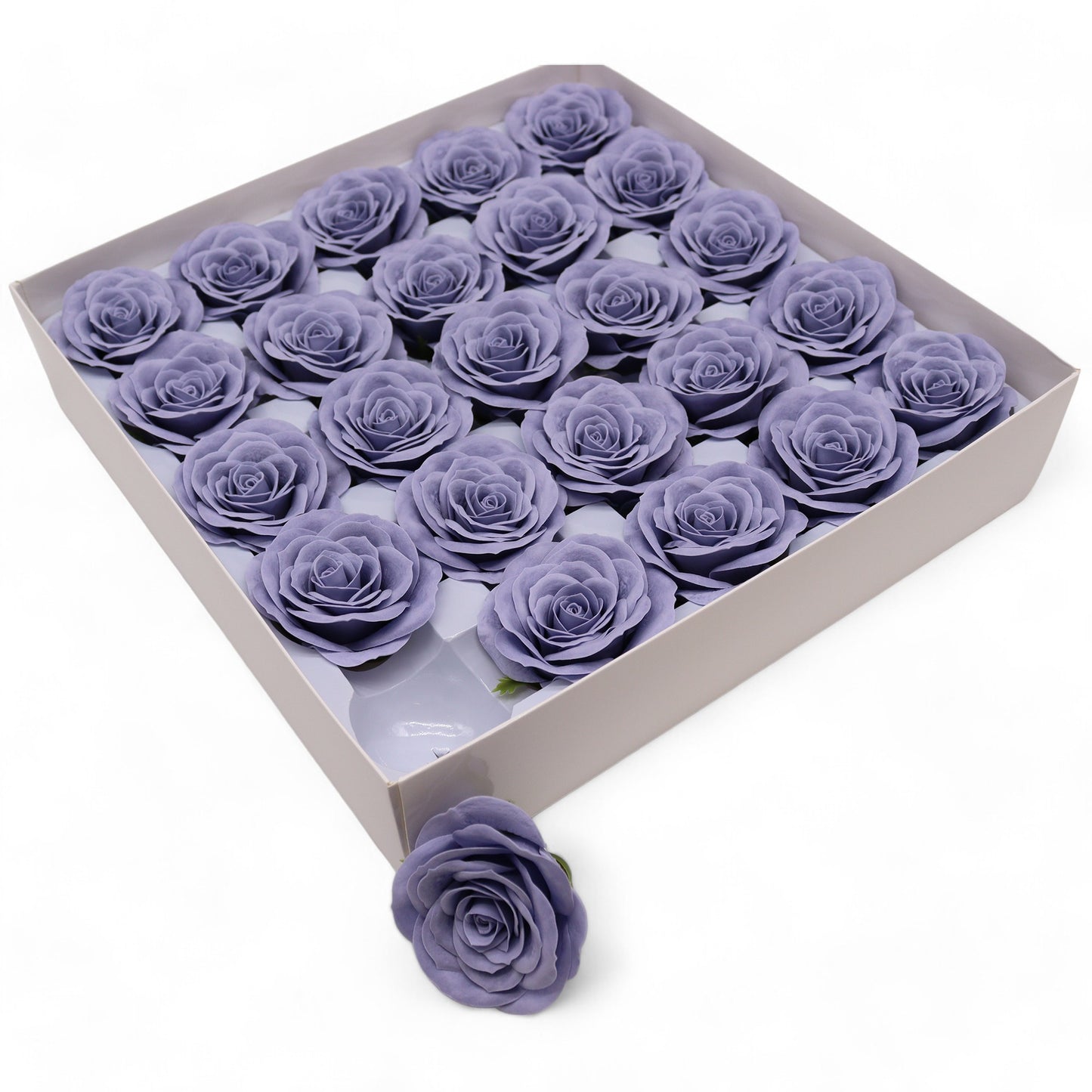 Handgemachte Seifenblume - Vintage Rose - Blau