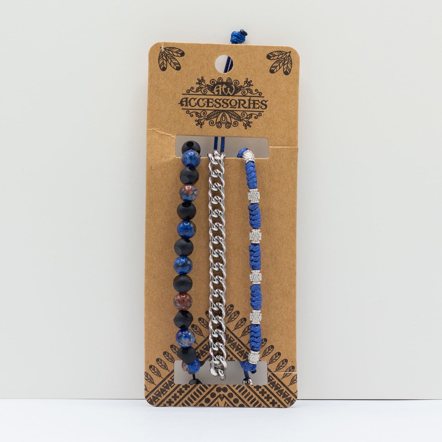 Ensemble de bracelets pour homme - Med Set Blues