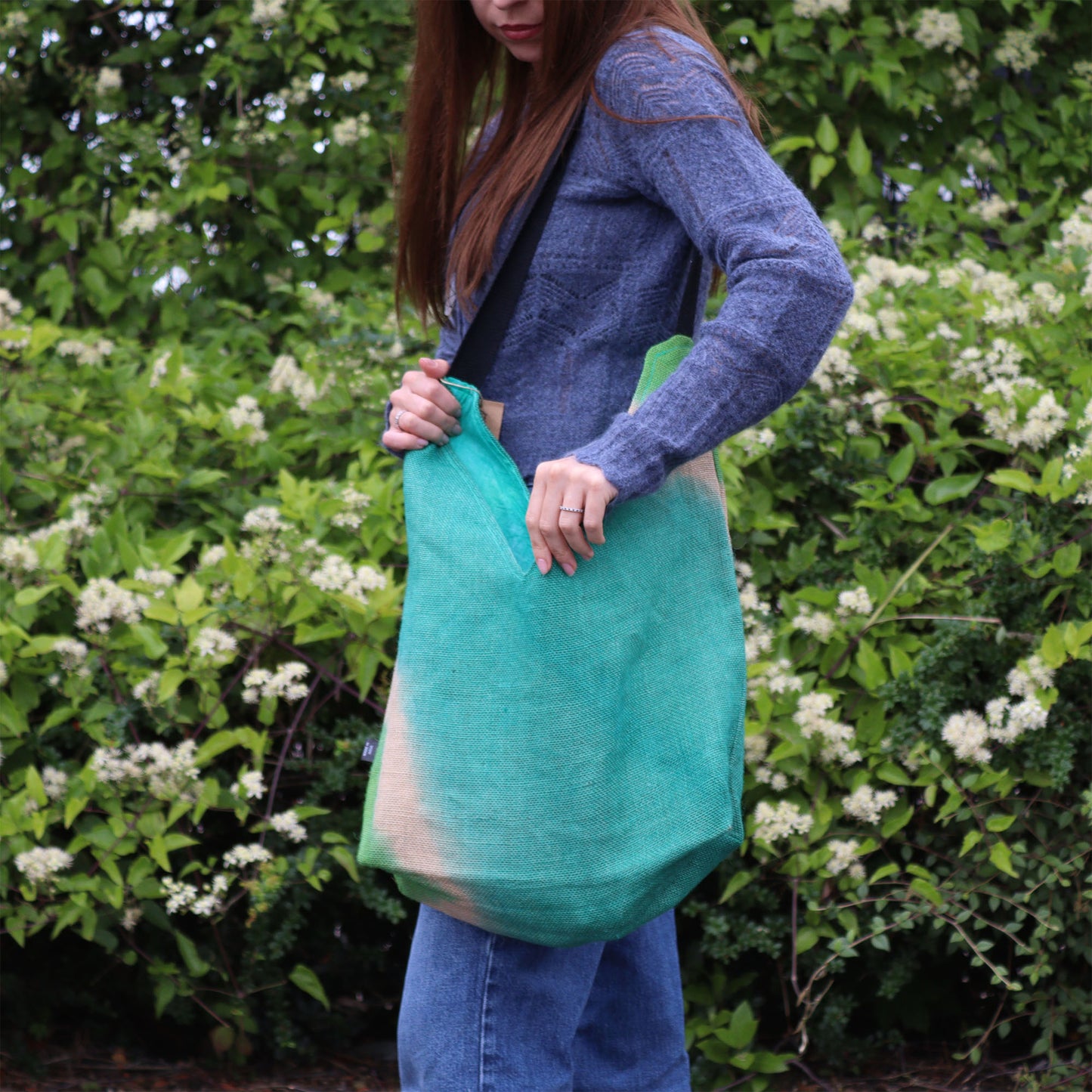 Sac à bandoulière - Bleu sarcelle