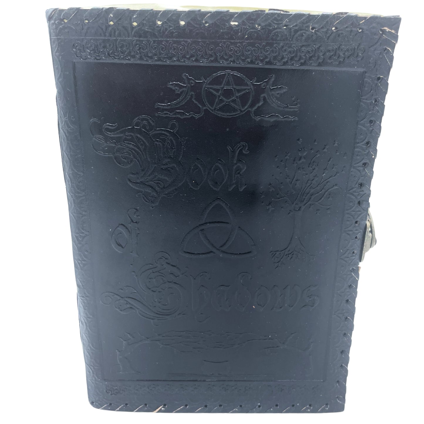 Grand carnet d'ombres - Noir avec bords effilochés