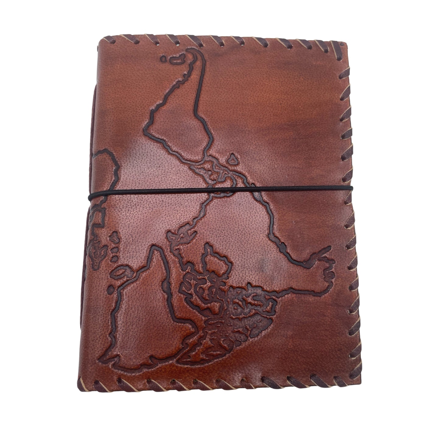 Carnet de voyage avec élastique - Vintage