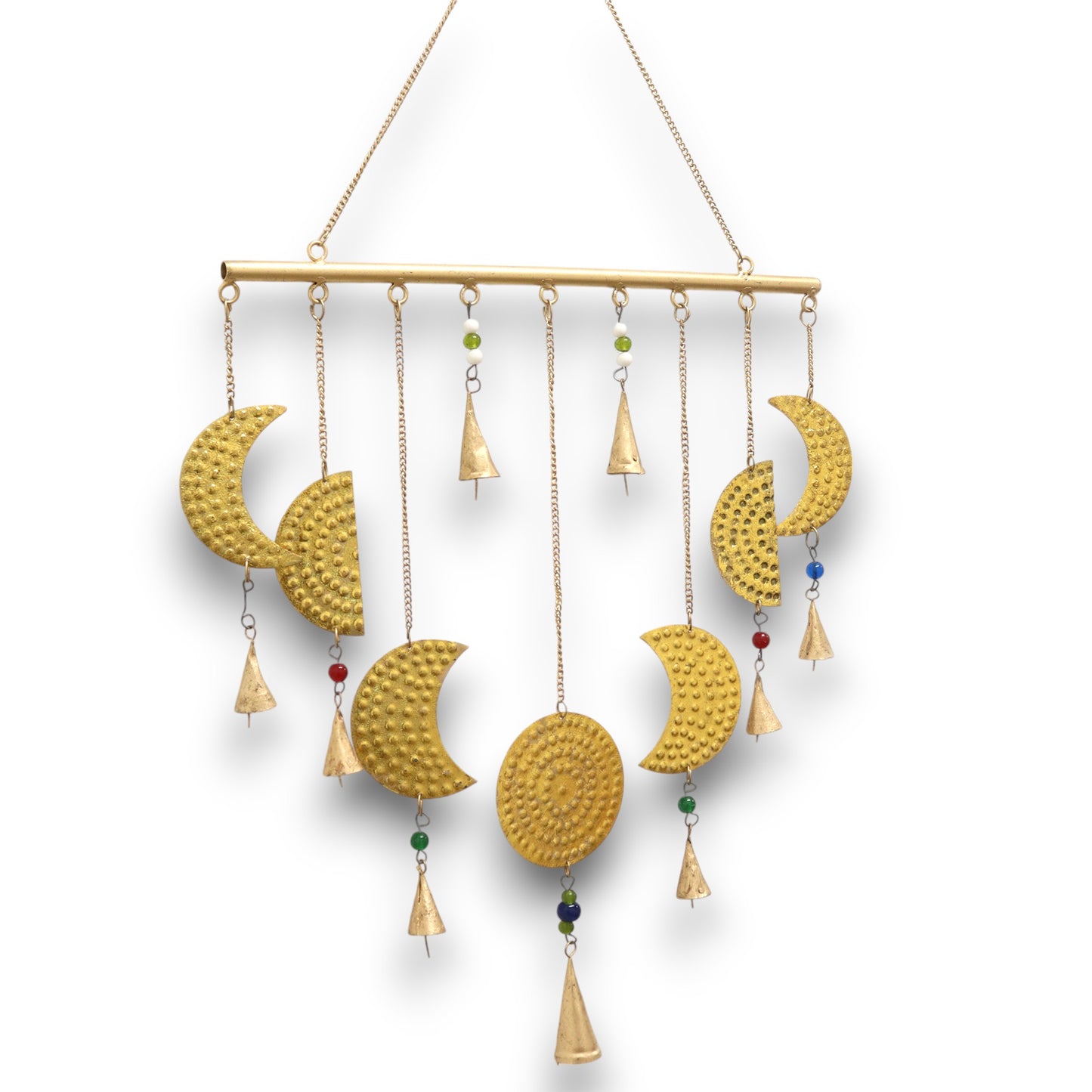 Indische Glocken - Mondphasen - 43x40cm
