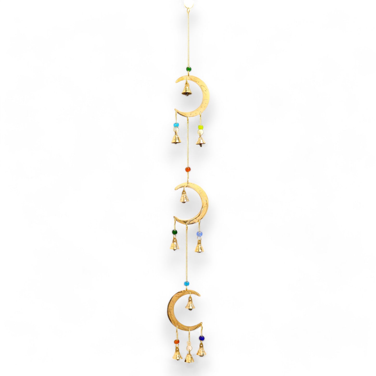 Campanas Indias - Caída de la Luna - 10 Campanas - 6.5x63cm