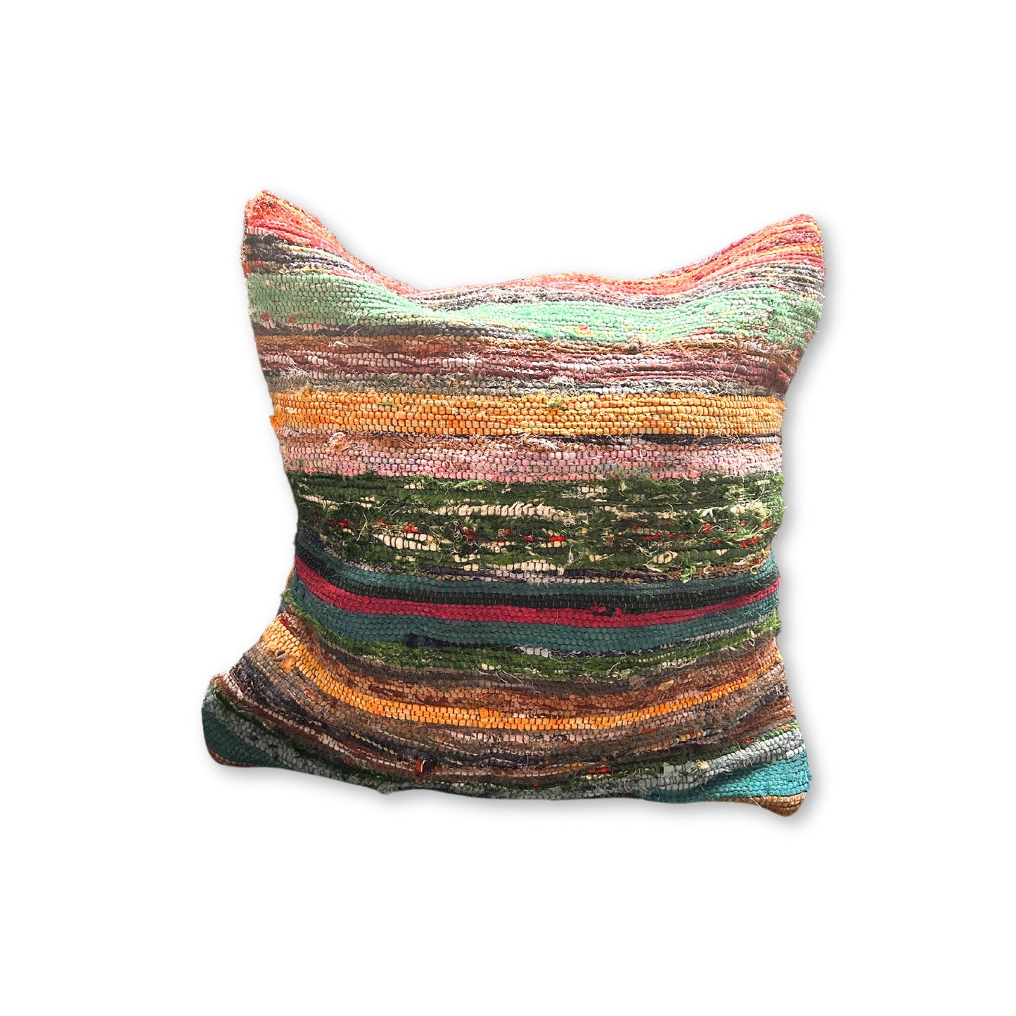 Kissenbezug aus recyceltem Teppich – 40 x 40 cm – Anthrazit