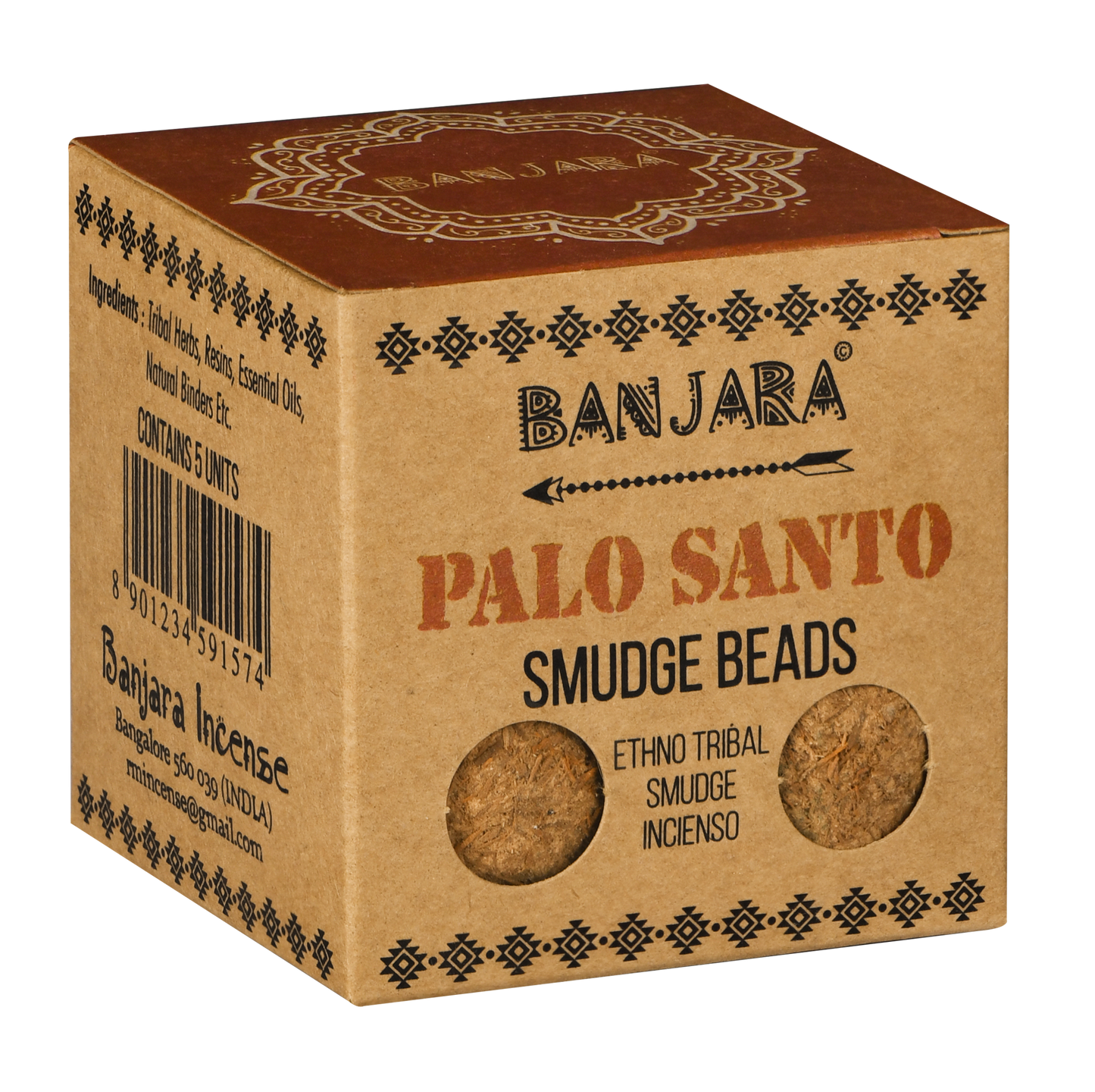 5 bombes de diffusion Banjara - Palo Santo