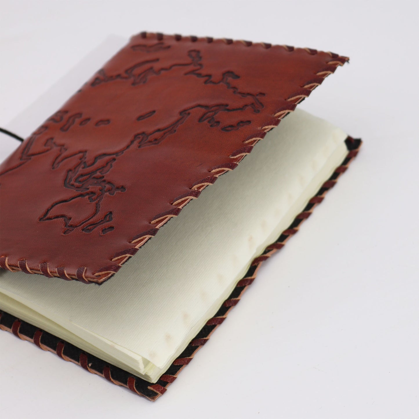 Carnet de voyage avec élastique - Vintage