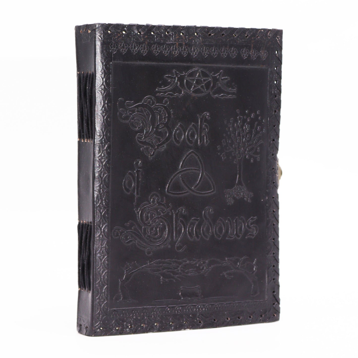 Grand carnet d'ombres - Noir avec bords effilochés