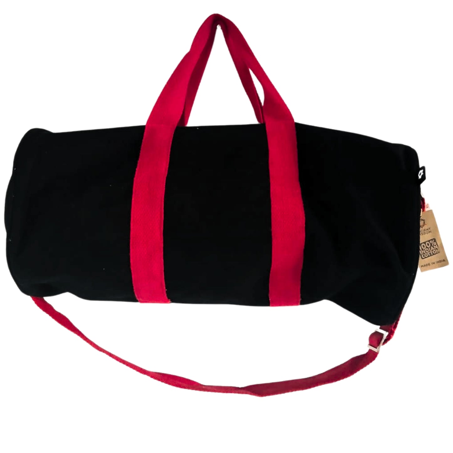 Sac de sport - Noir - Poignée rose cerise