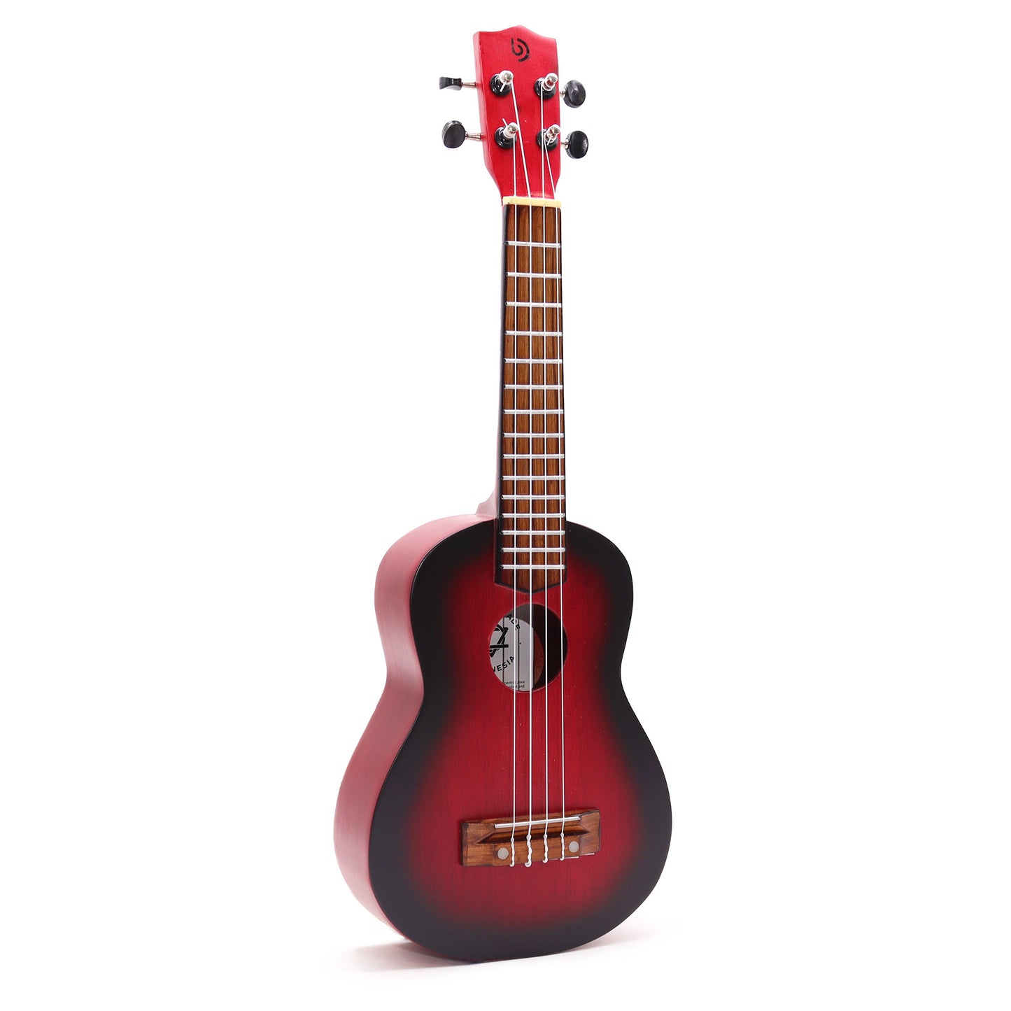 Ukelele Artesanal - Acabado Sunburst Natural (4 Cuerdas)