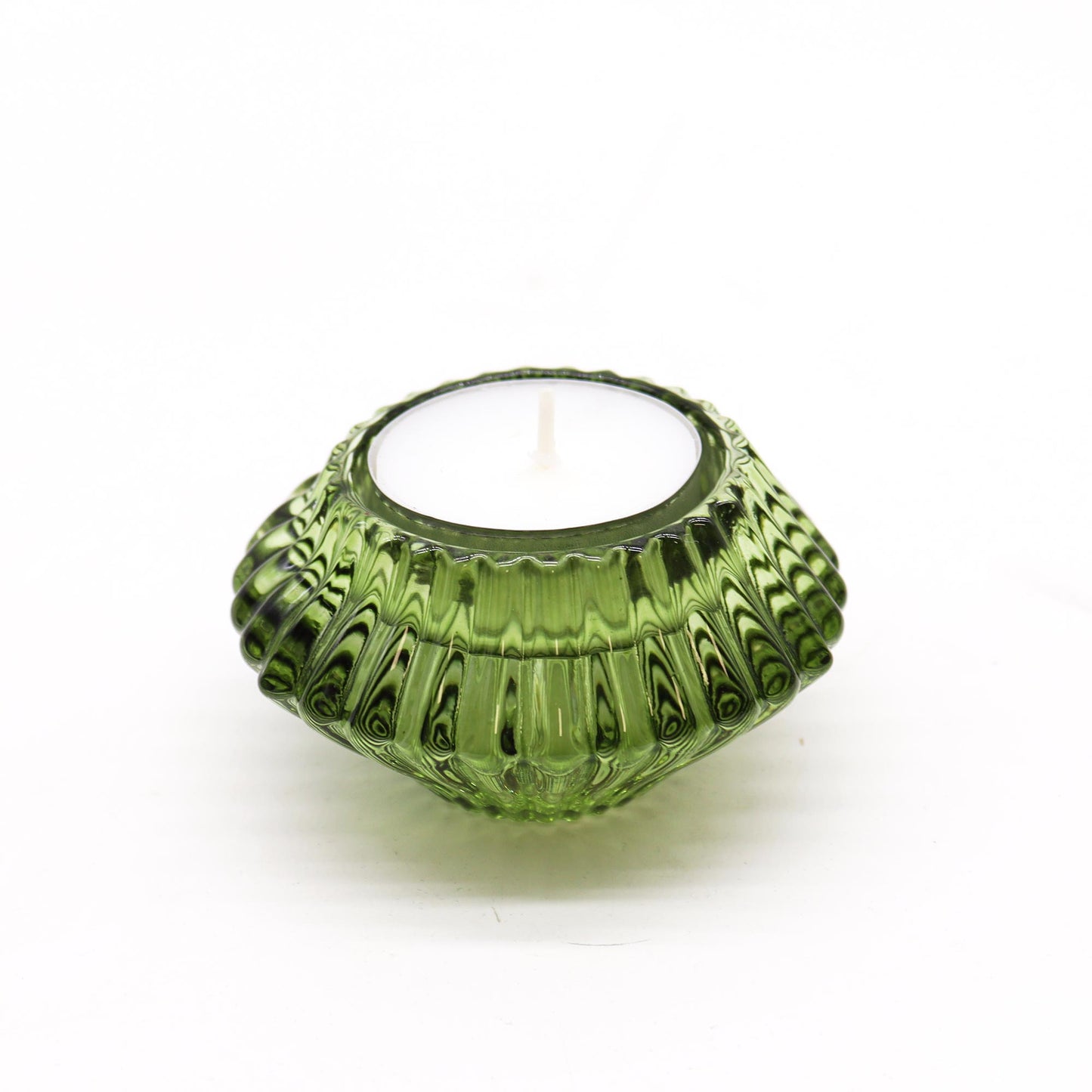Bougeoir réversible à motif floral - Jade Garden