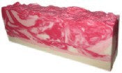 Barre de savon à la rose musquée