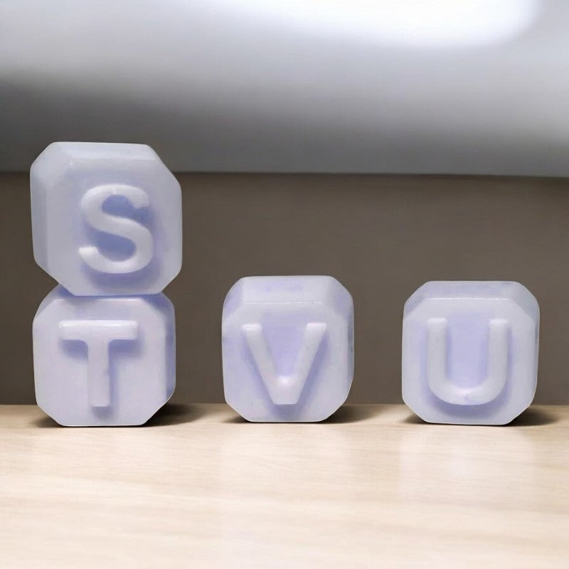 Savon décoratif avec lettres initiales (paquet de 10)