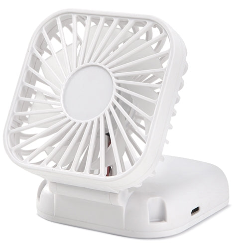 Ventilateur portable pliable blanc
