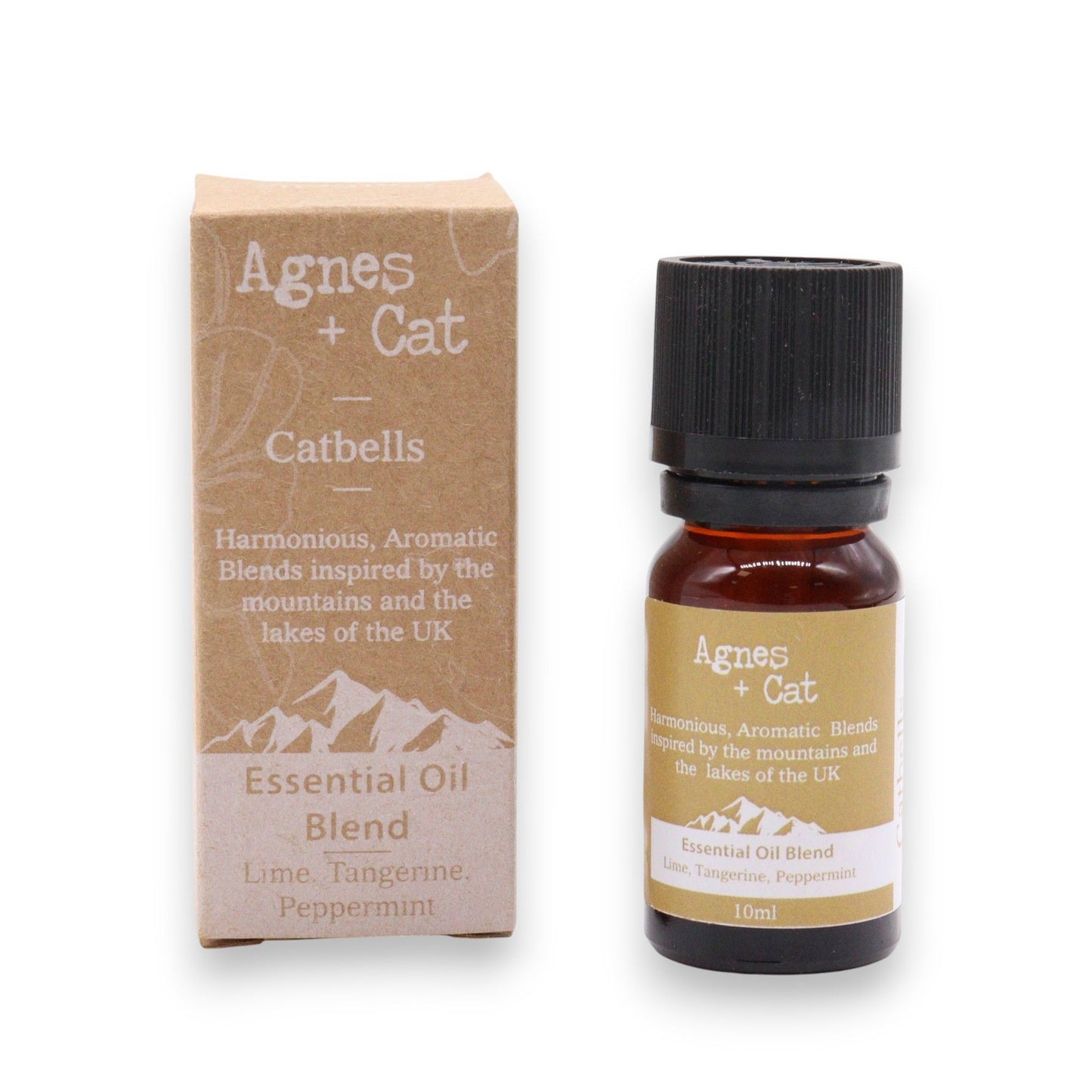 Mélange d'huiles essentielles - Clochettes de chat - Citron vert, mandarine et menthe poivrée