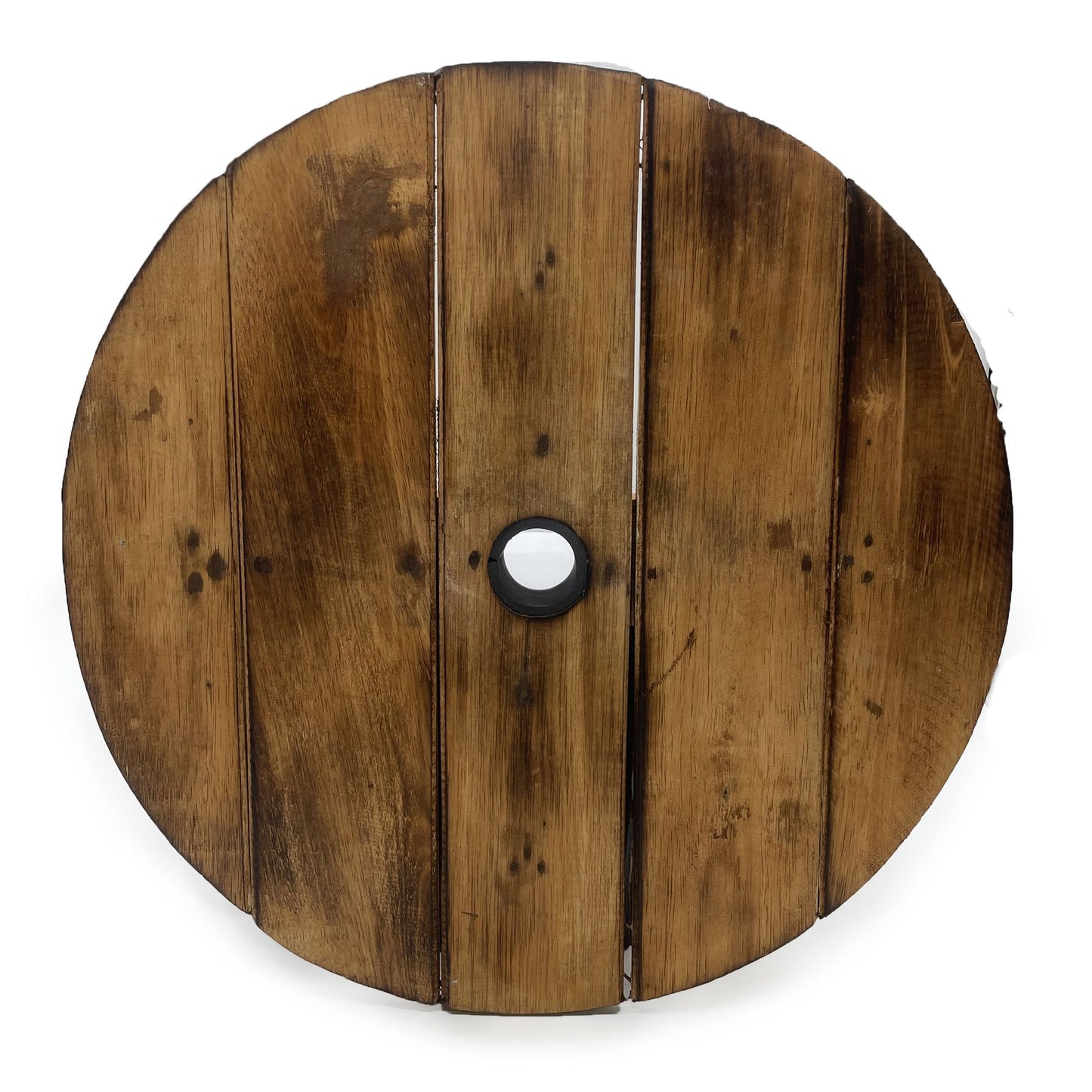 Table et porte-parapluie pour fûts de bière - Naturel