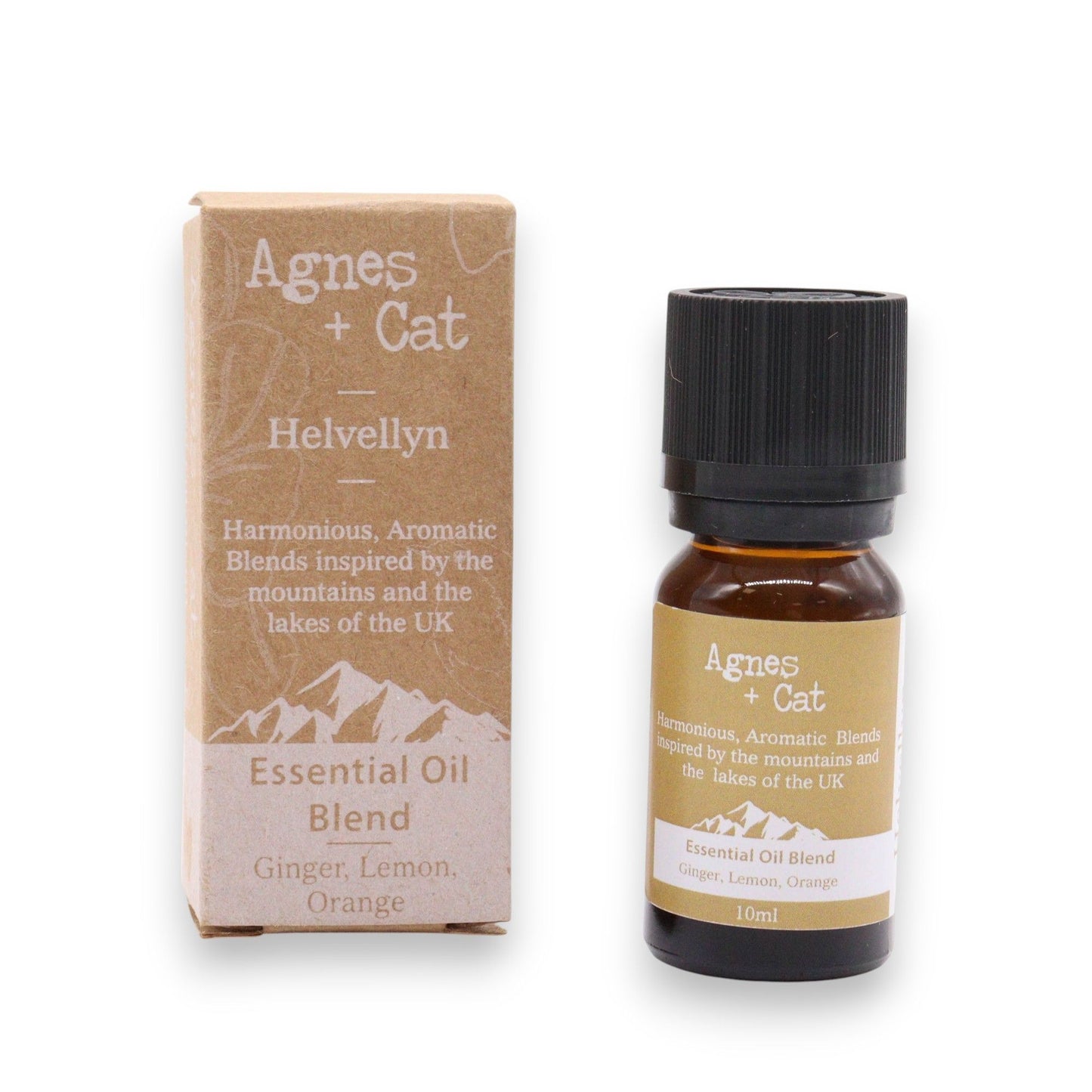 Mélange d'huiles essentielles - Helvellyn - Gingembre, citron et orange